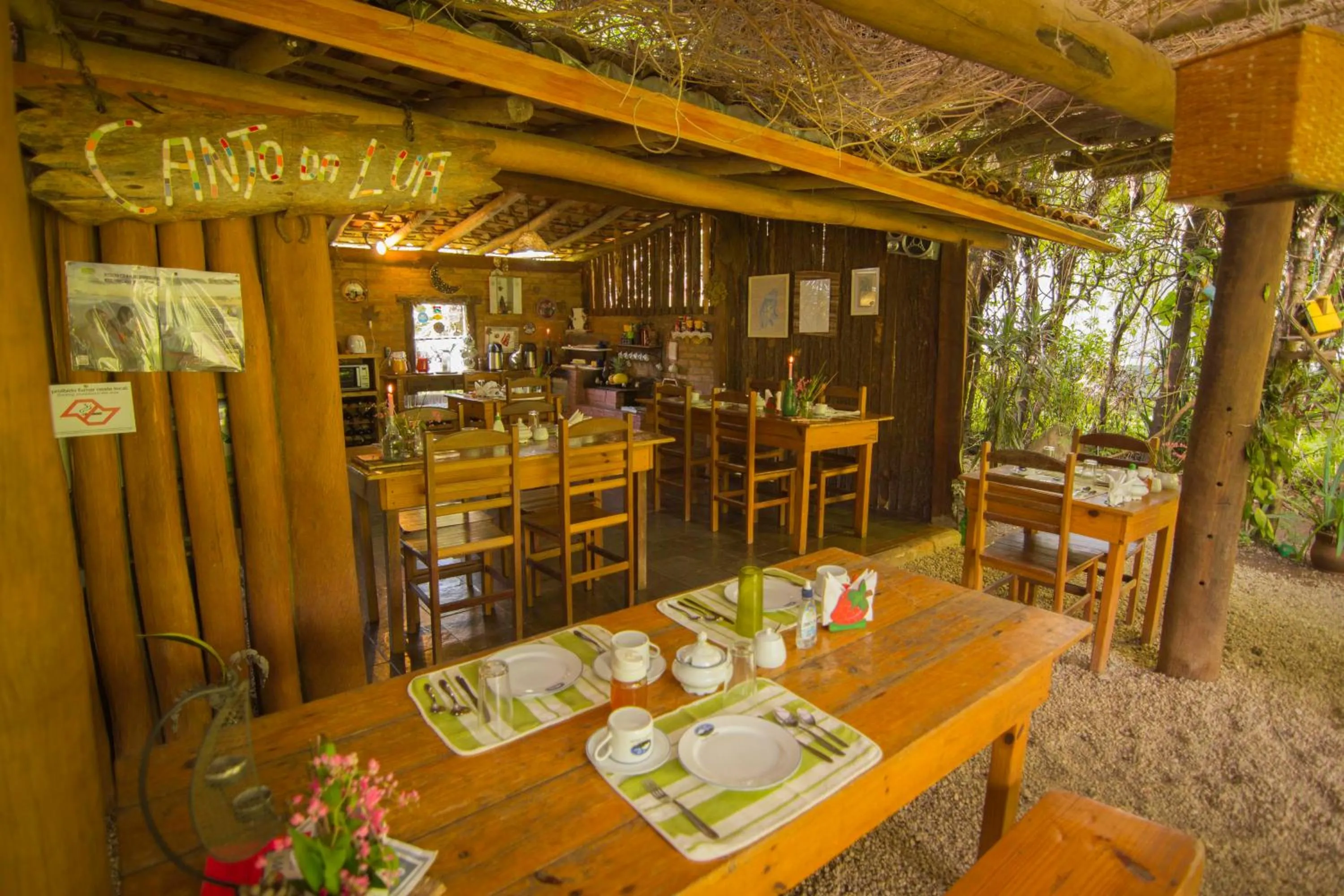 Property building in Pousada Canto da Lua