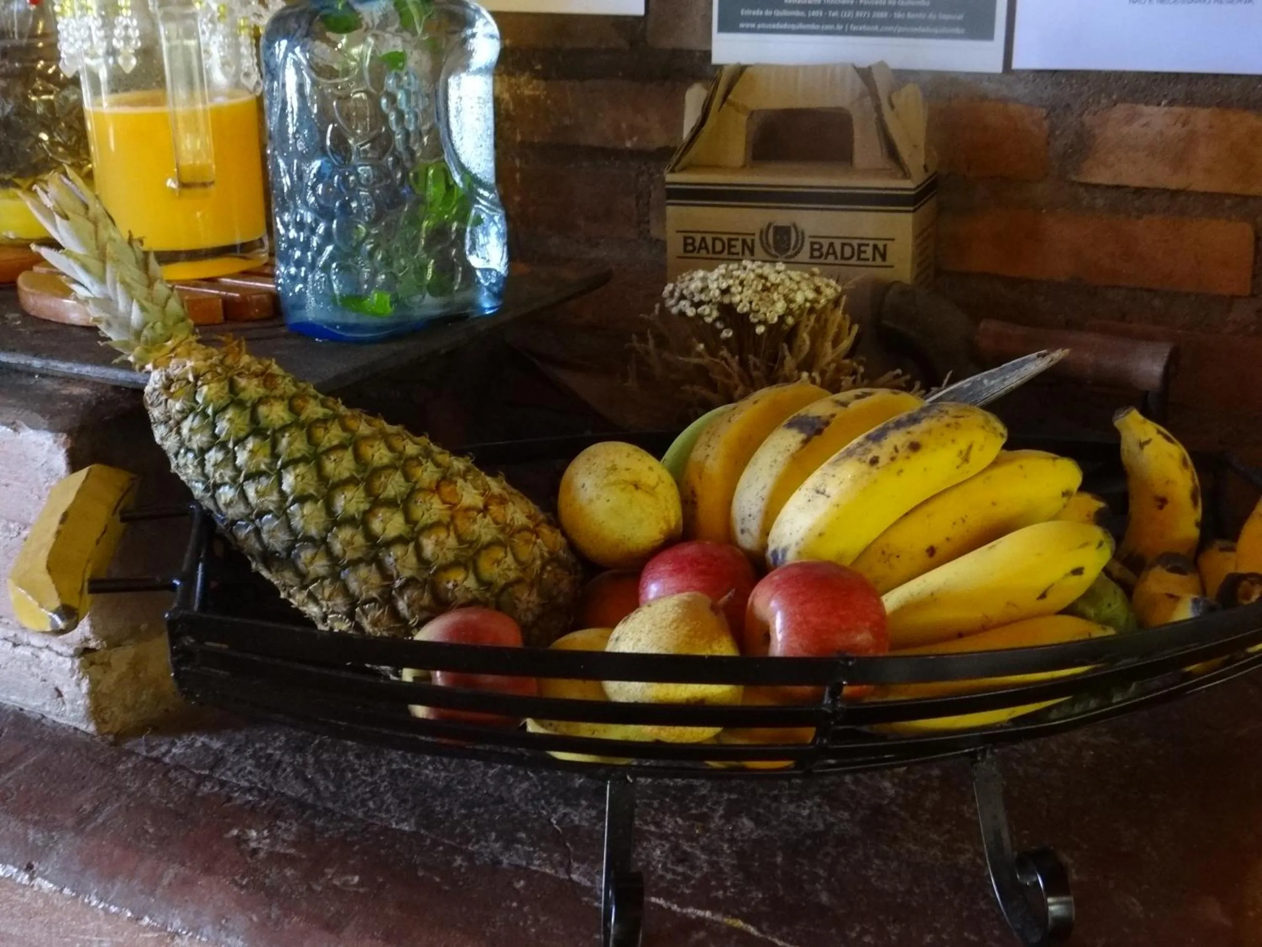 Food in Pousada Canto da Lua