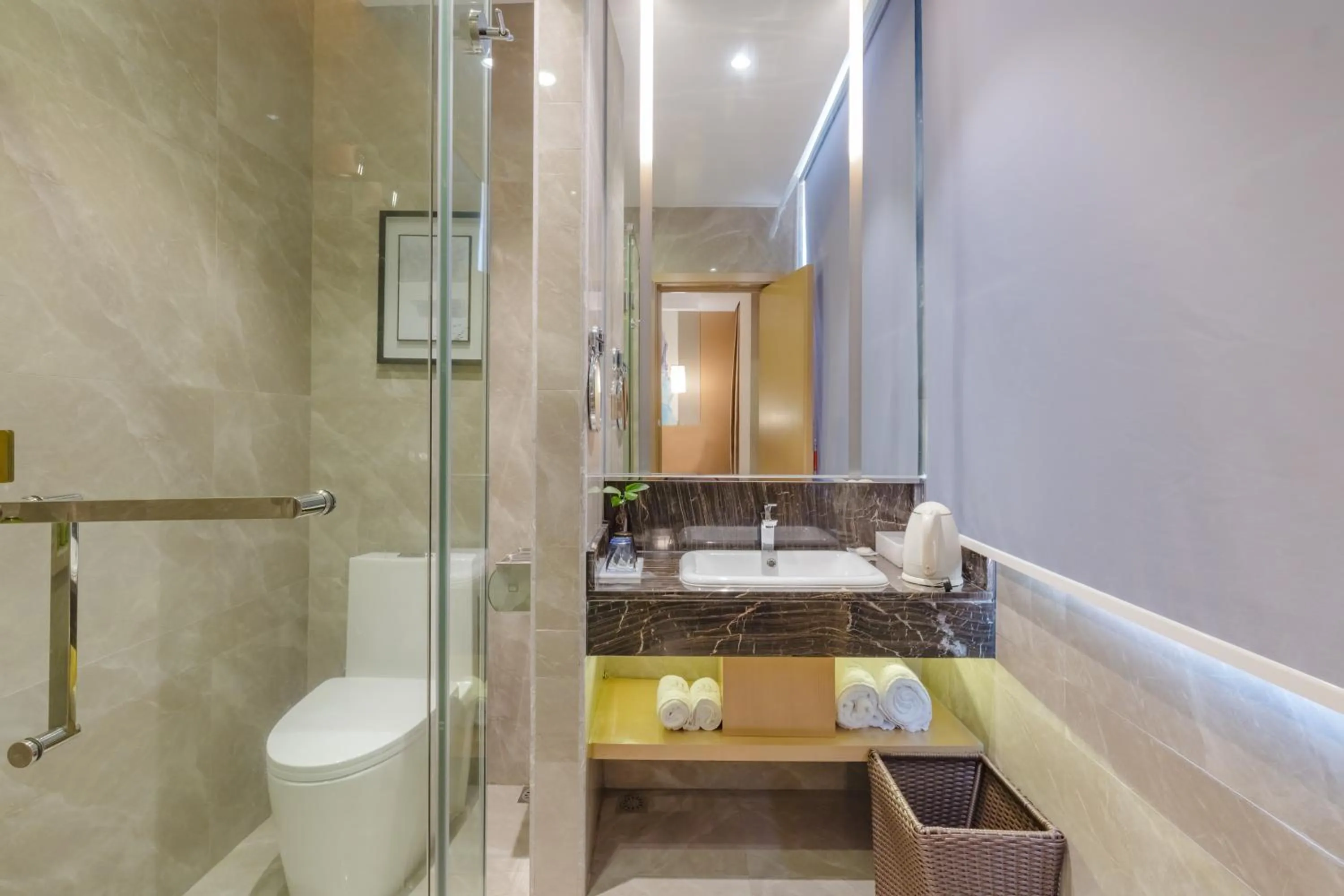 Toilet in Taishan He Style Hotel