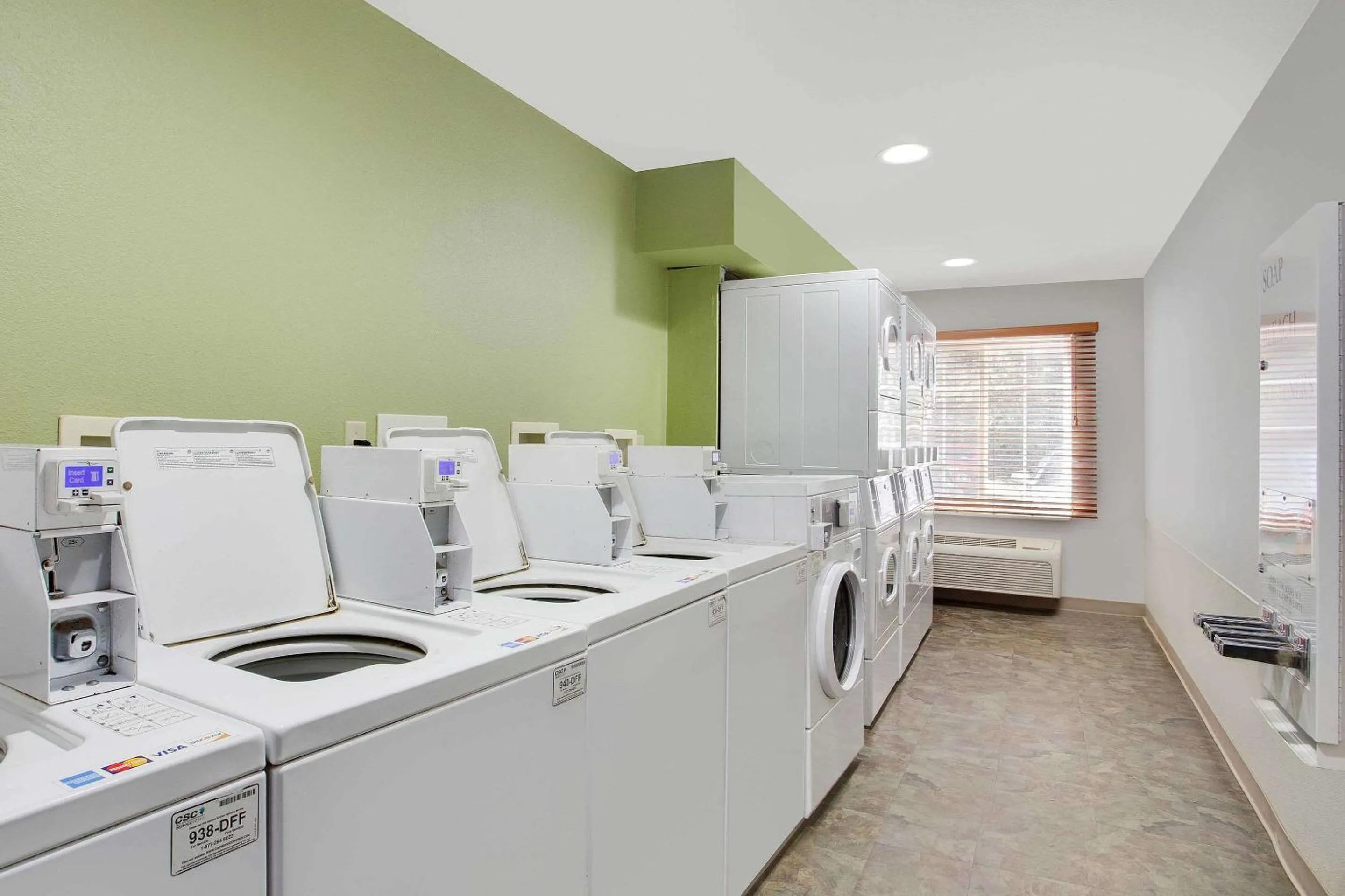 laundry in WoodSpring Suites Charlotte Shelby