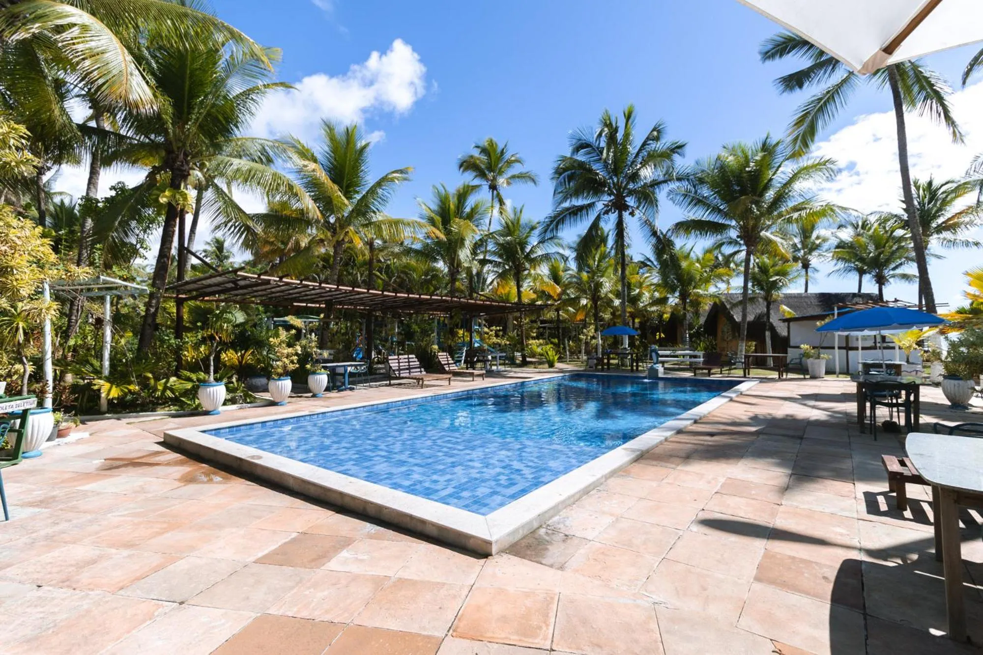 Swimming pool in Indaiá Eco Village