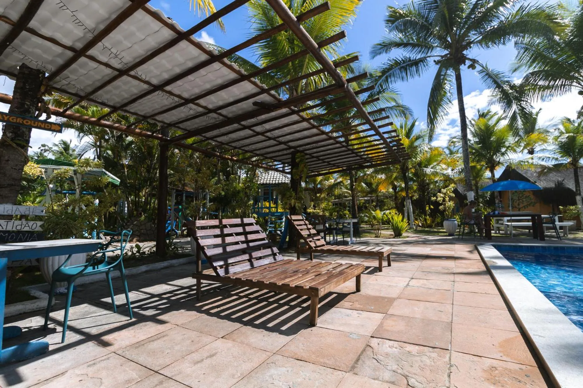 Swimming pool in Indaiá Eco Village