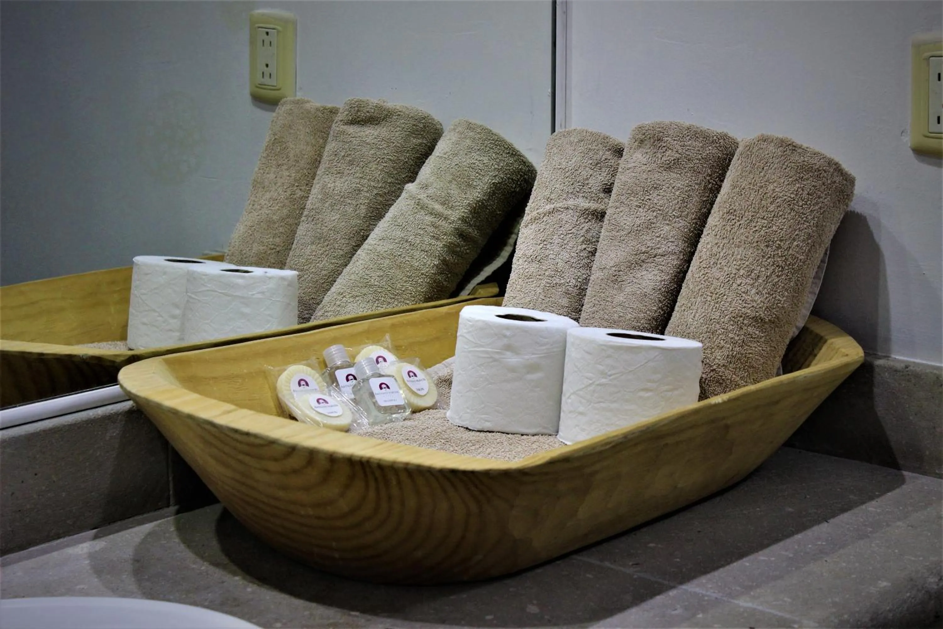 Bathroom in Hotel Antiguo Fortin