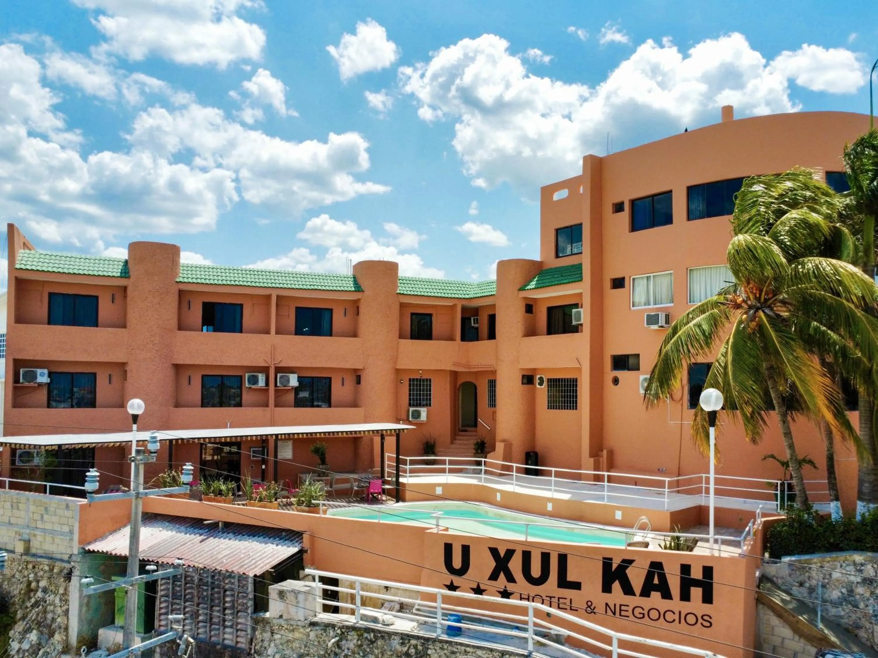 Property building in Hotel Uxulkah