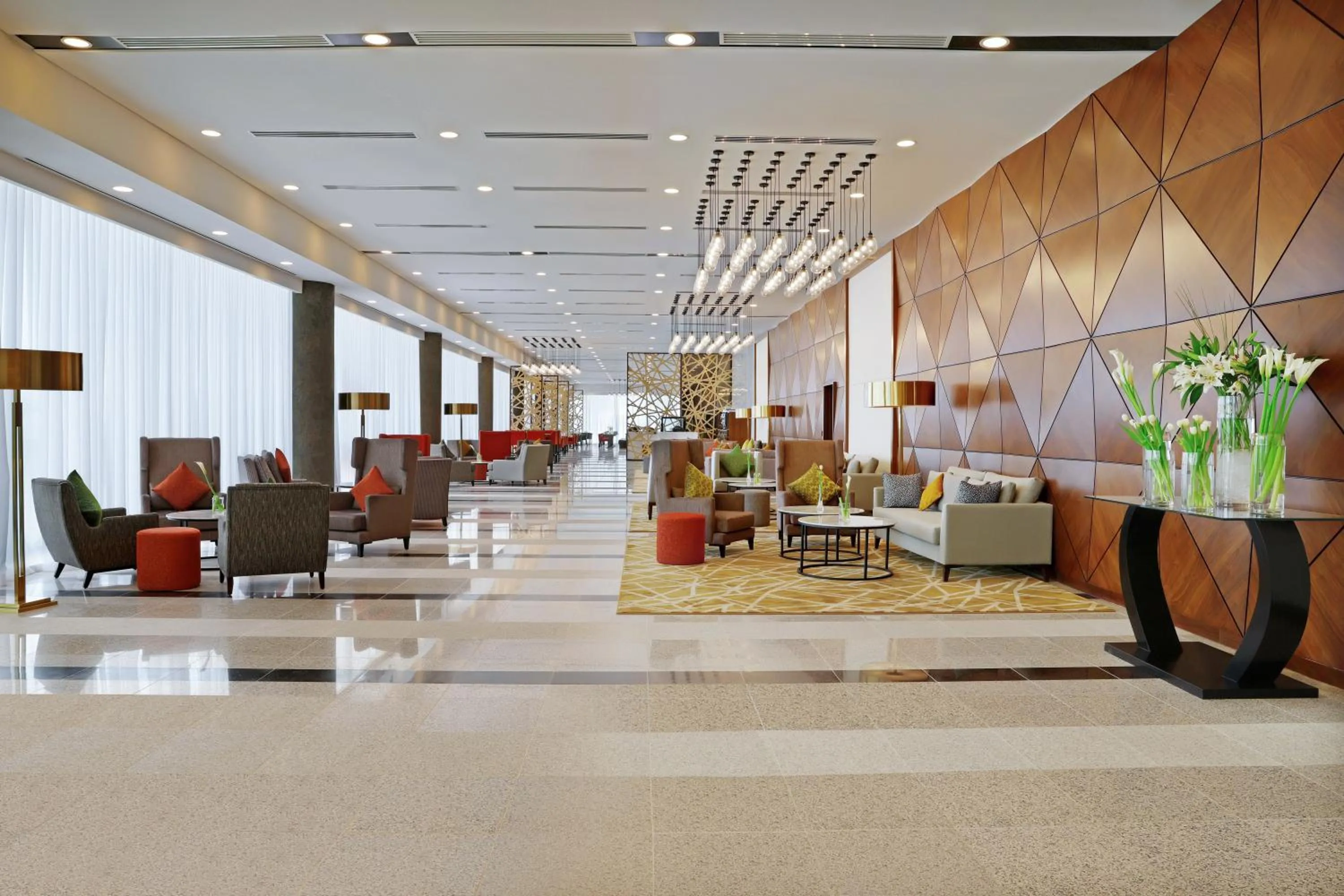 Lobby or reception in Millennium Madinah Airport