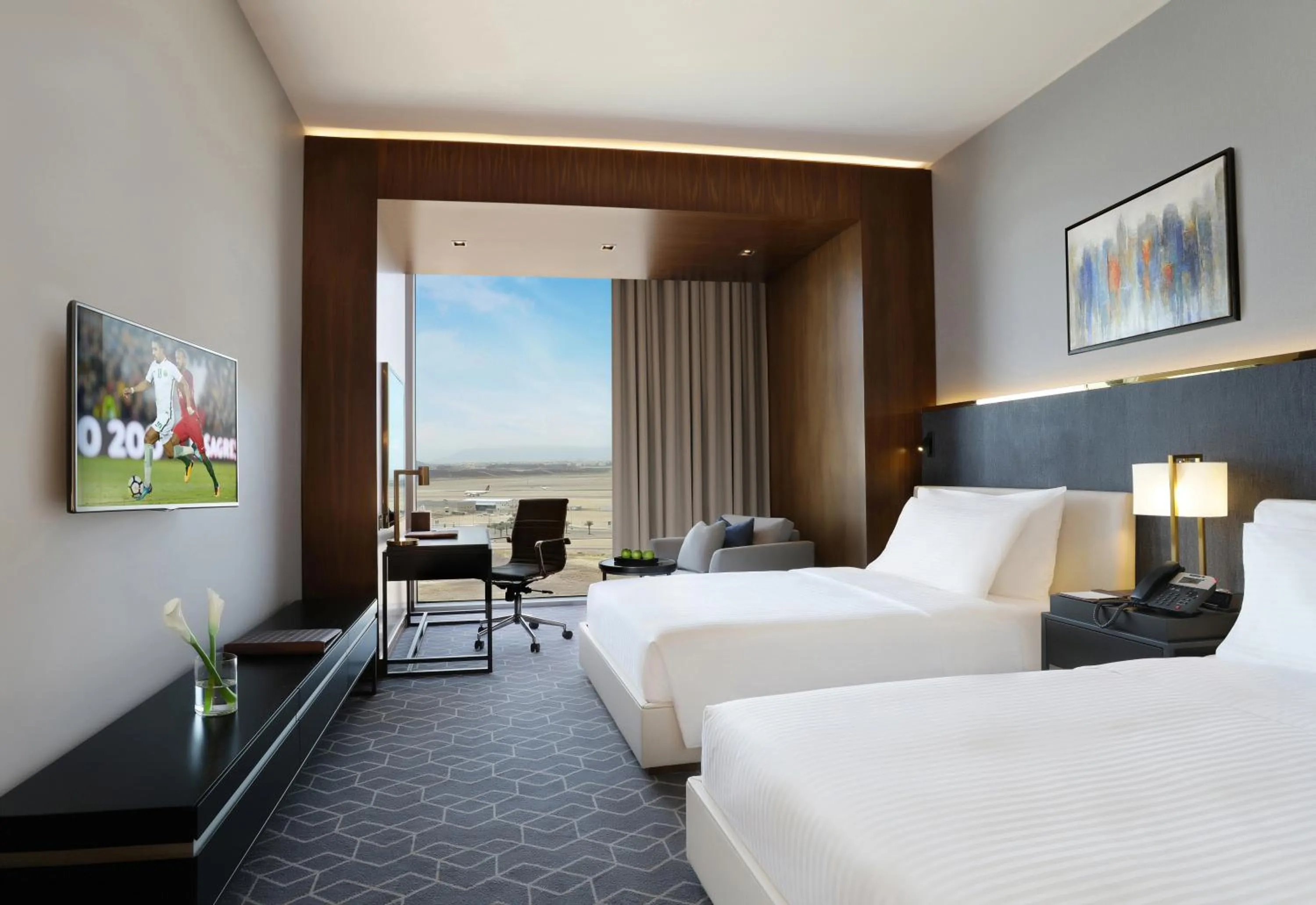 Bedroom, Bed in Millennium Madinah Airport