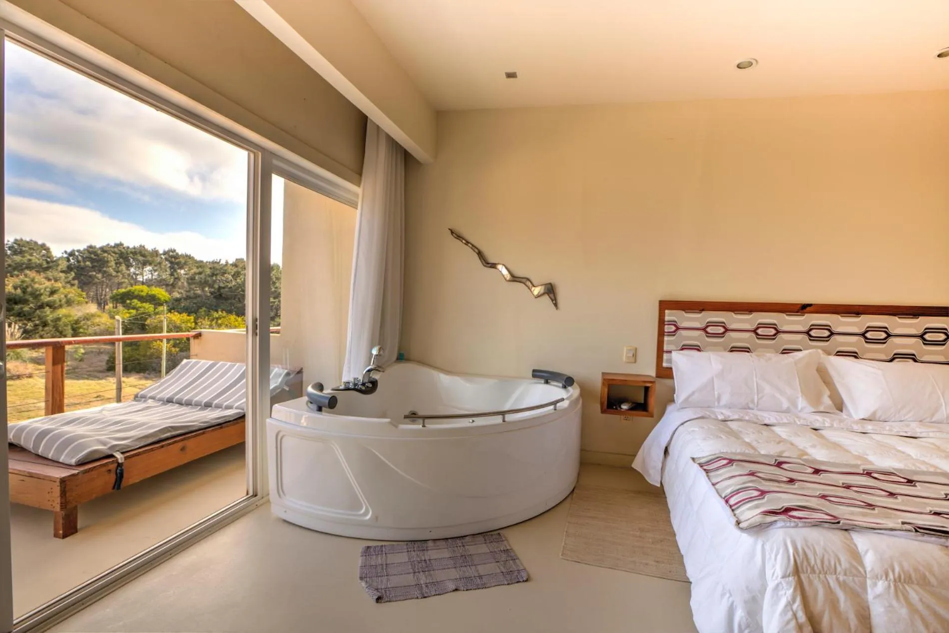 Bed in La Viuda de José Ignacio