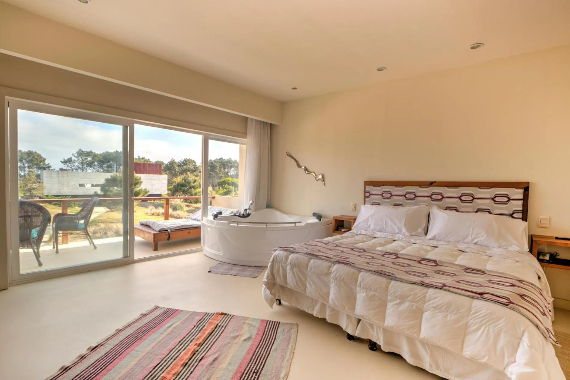 Bed in La Viuda de José Ignacio