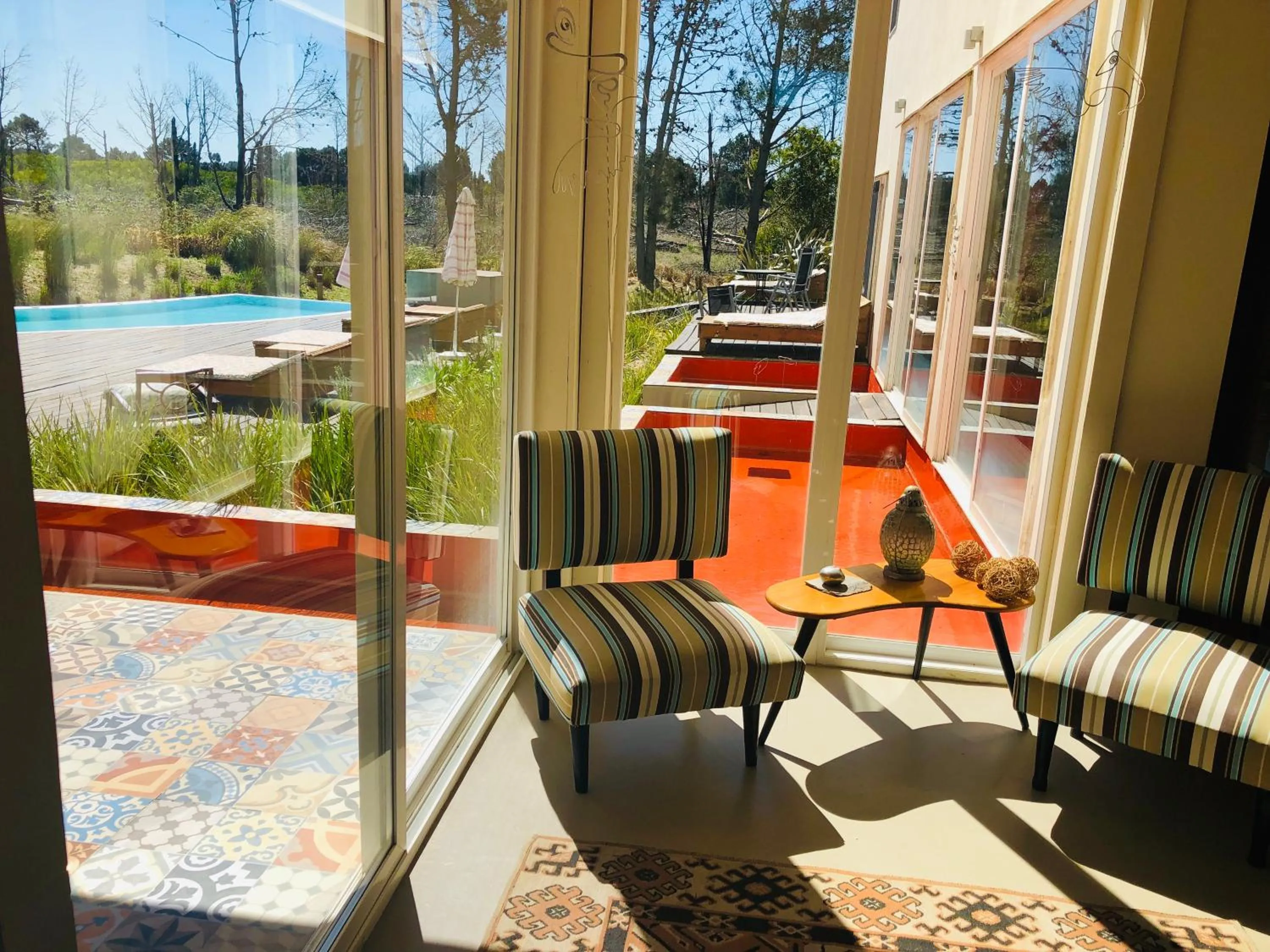 Patio in La Viuda de José Ignacio