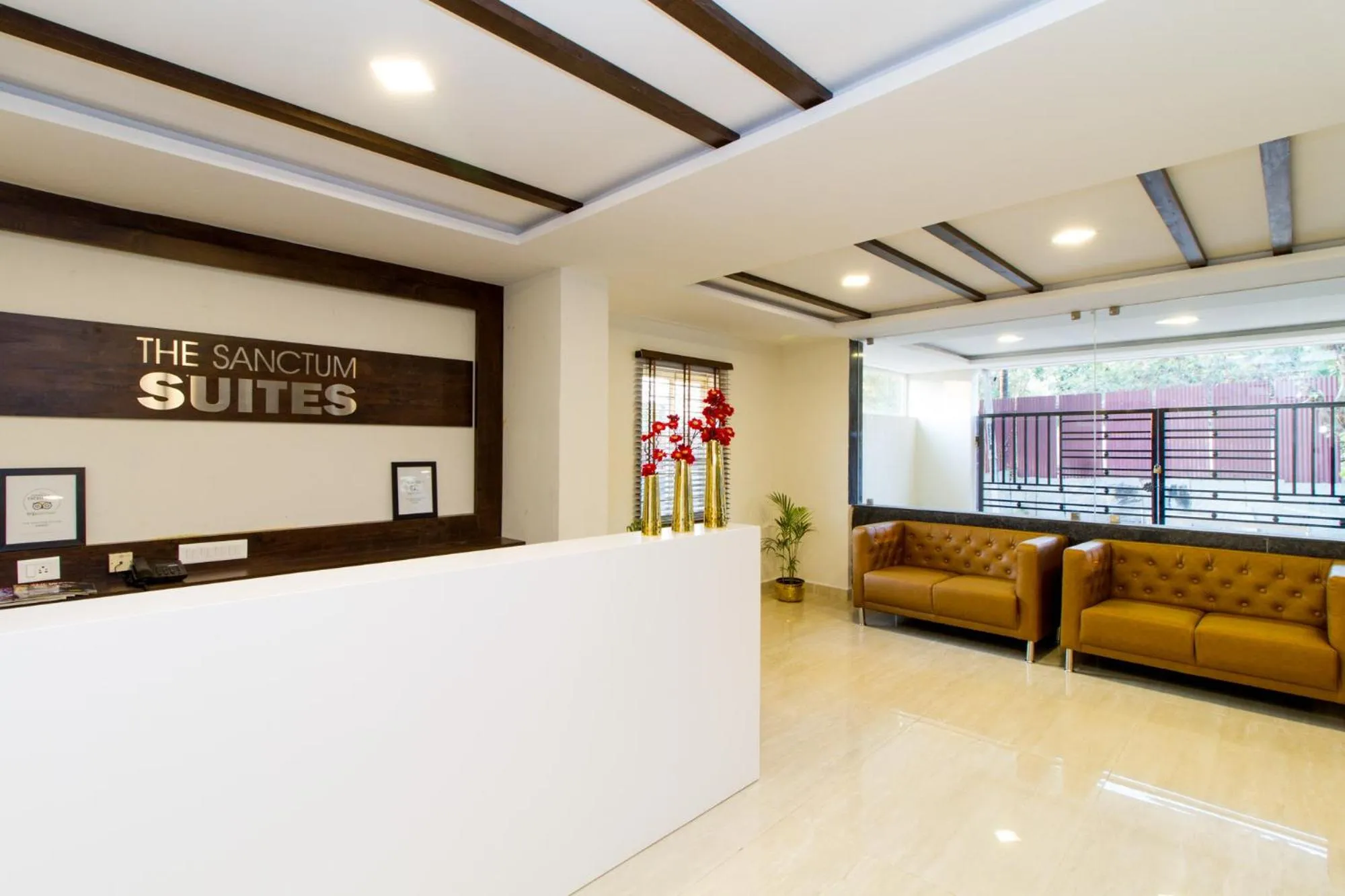Property logo or sign in Sanctum Suites Whitefield Bangalore