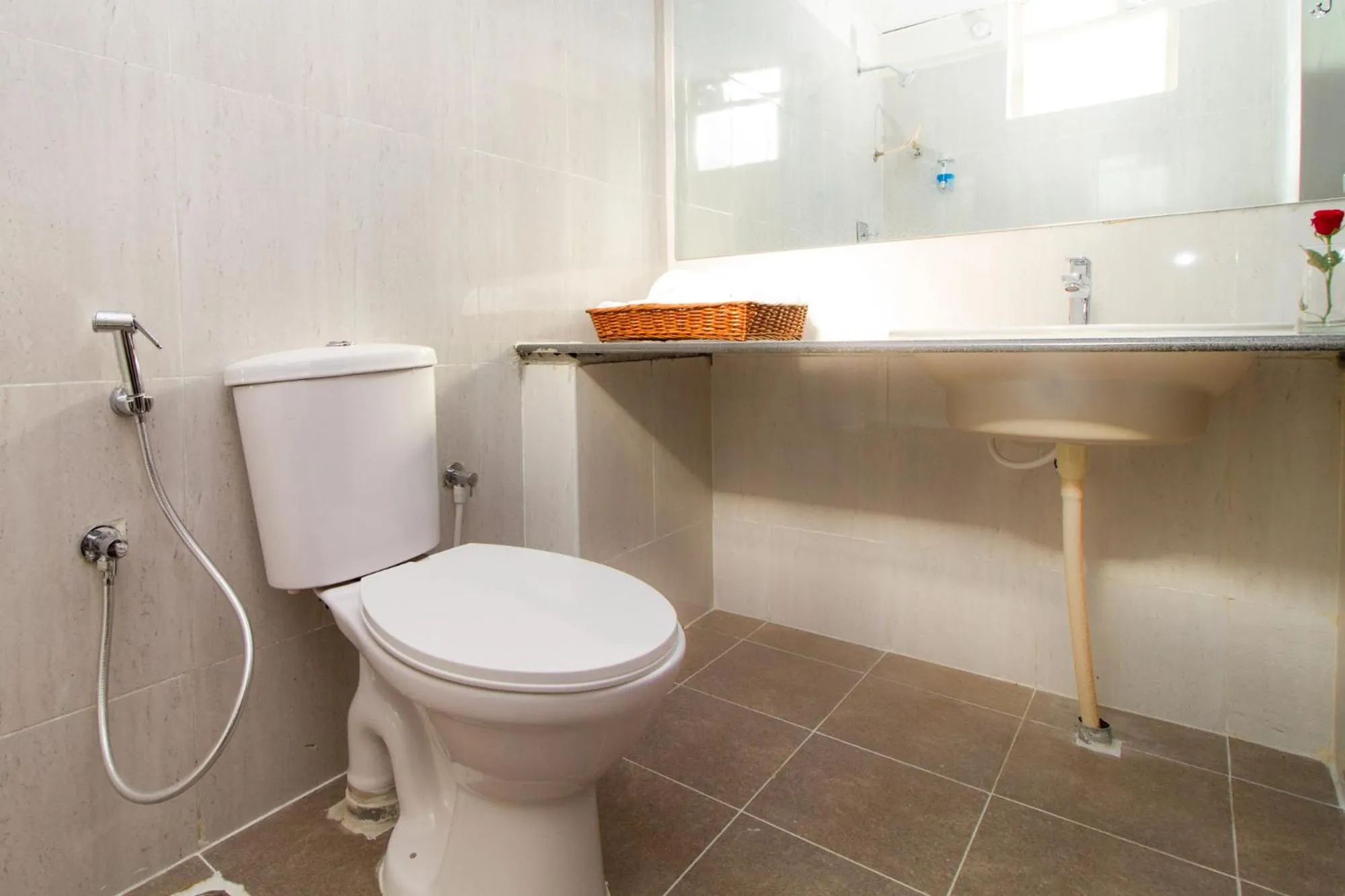 Toilet in Sanctum Suites Whitefield Bangalore