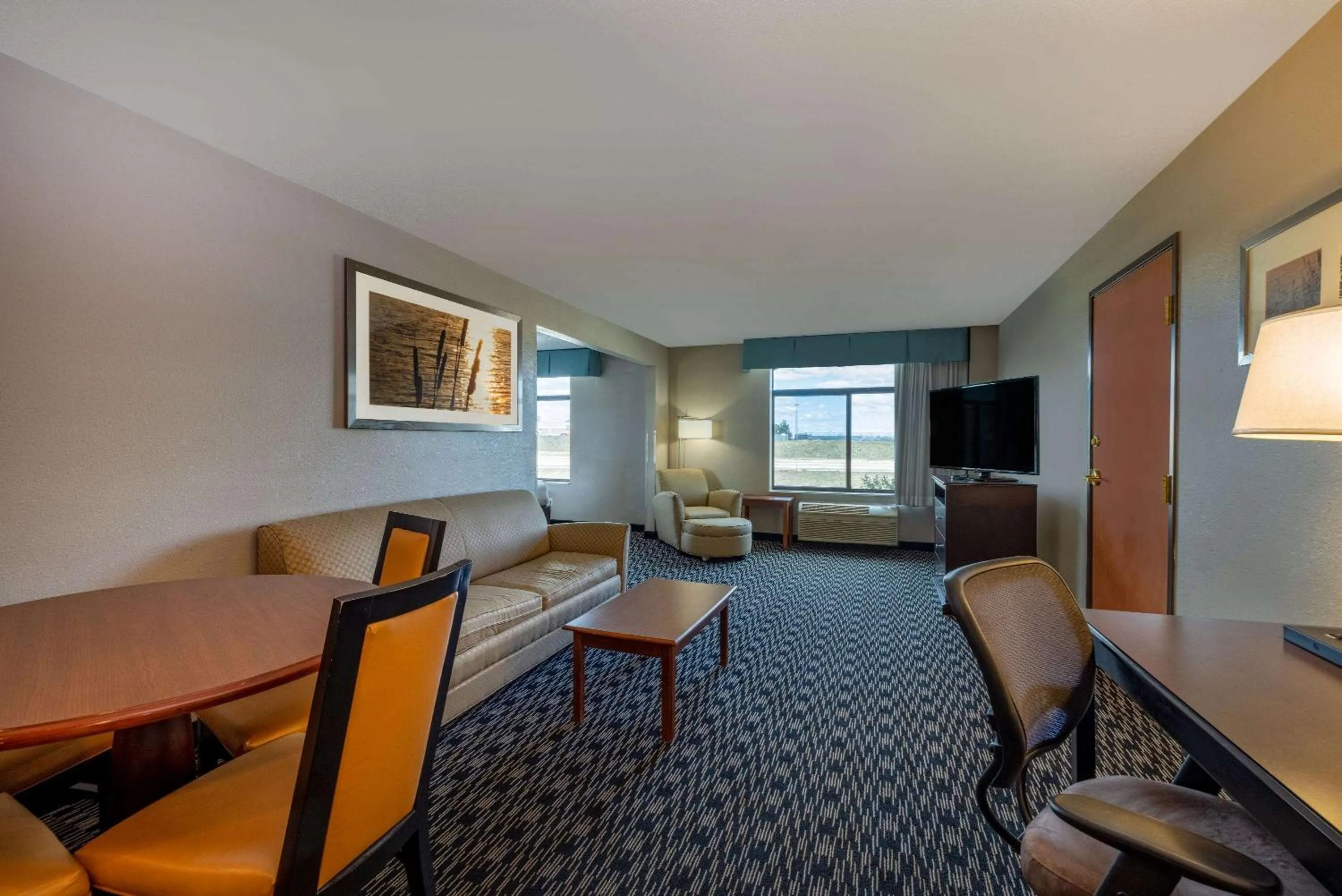 Living room in Wingate by Wyndham Gillette