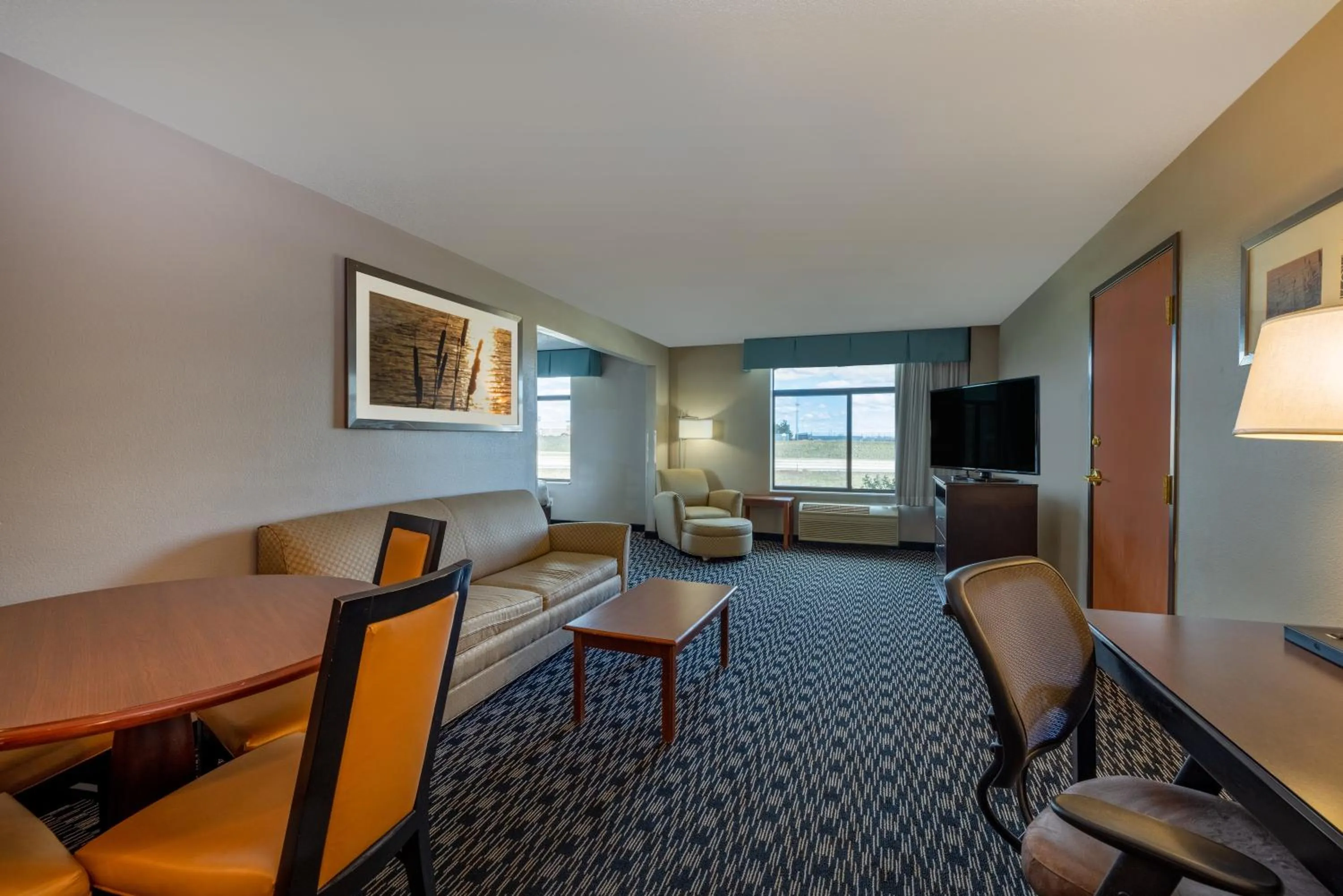 Living room in Wingate by Wyndham Gillette