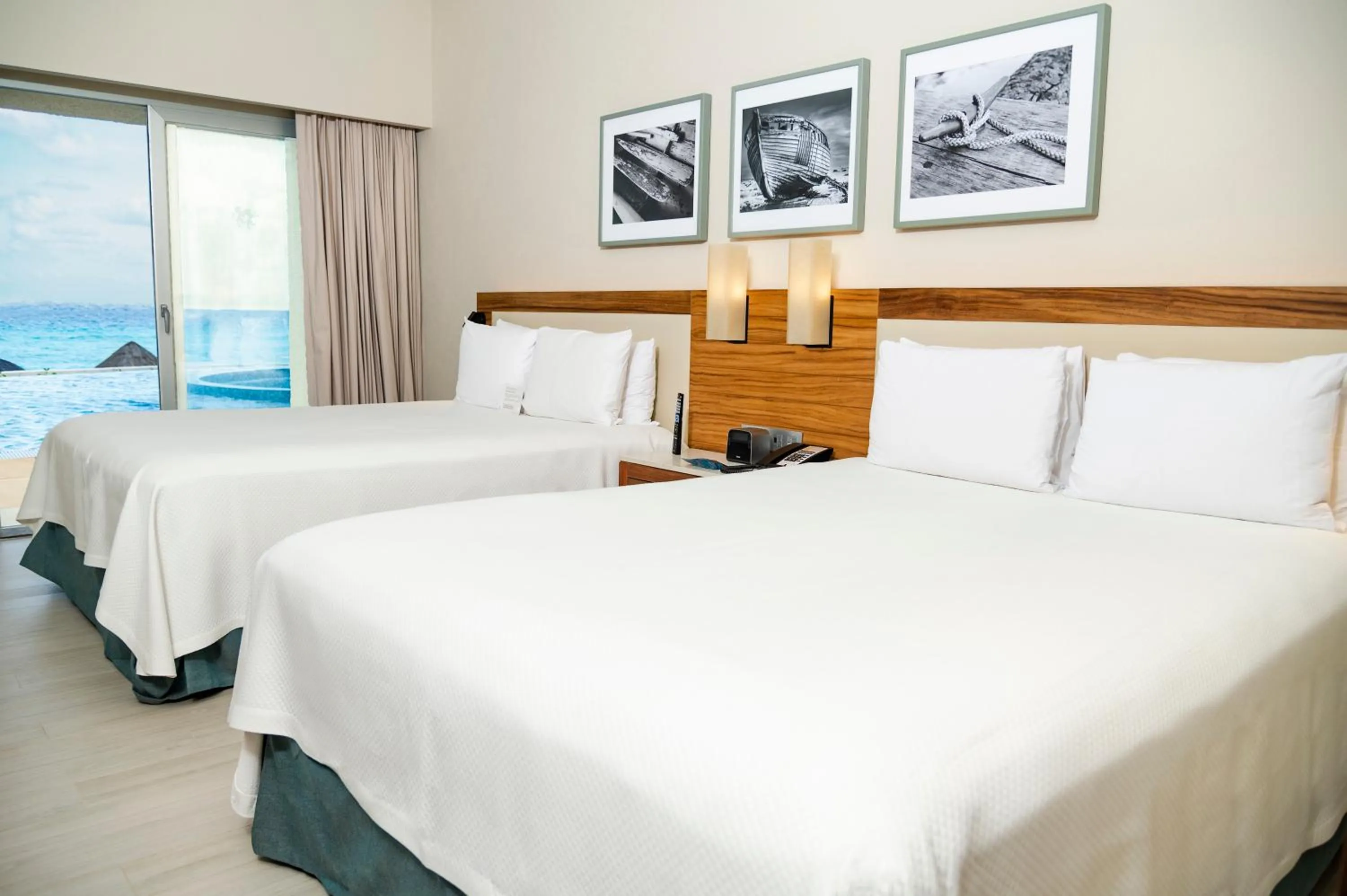 Bed in Emporio Cancun - Buy All Inclusive Option