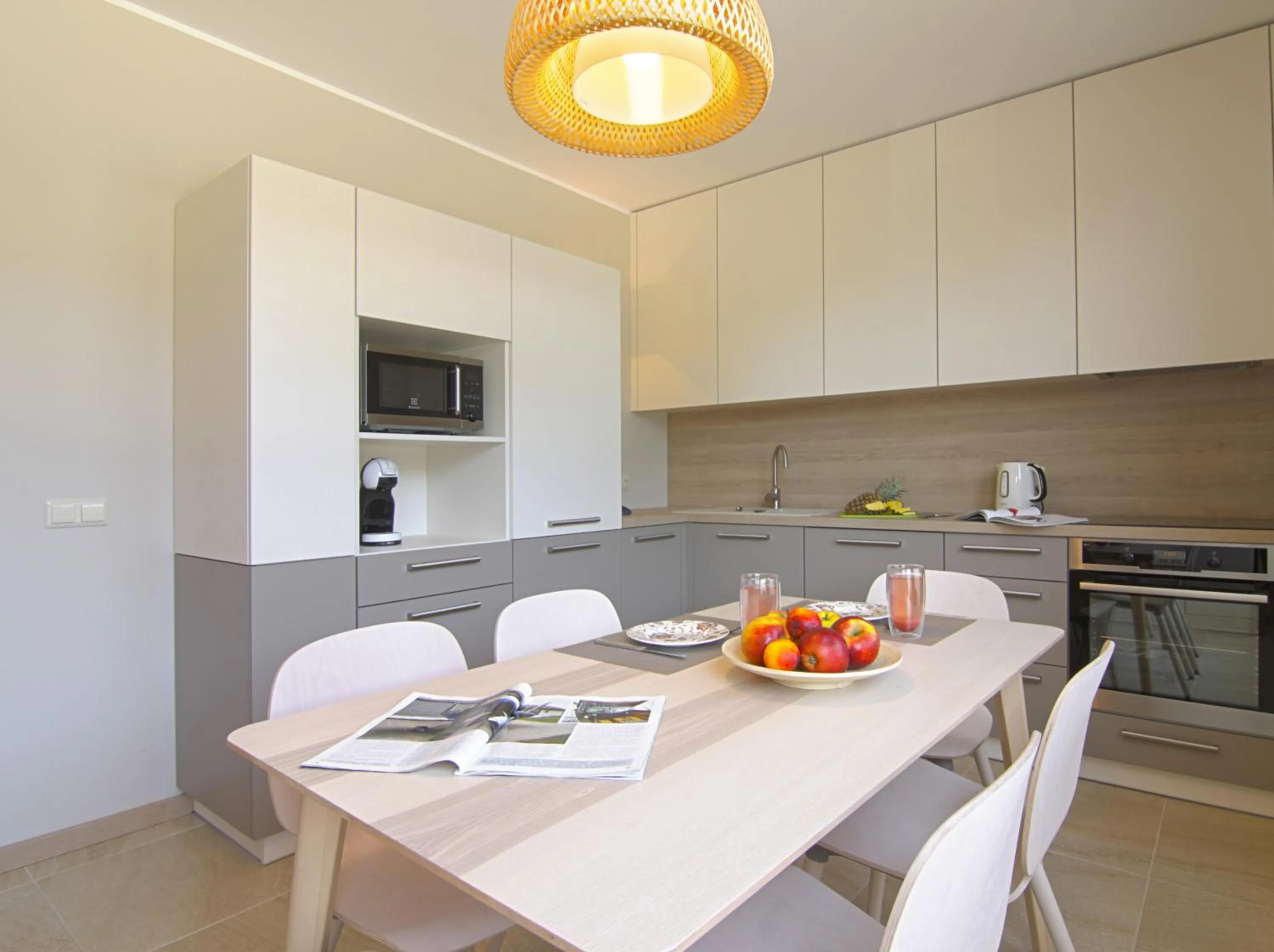 Kitchen or kitchenette in Nidos Namai