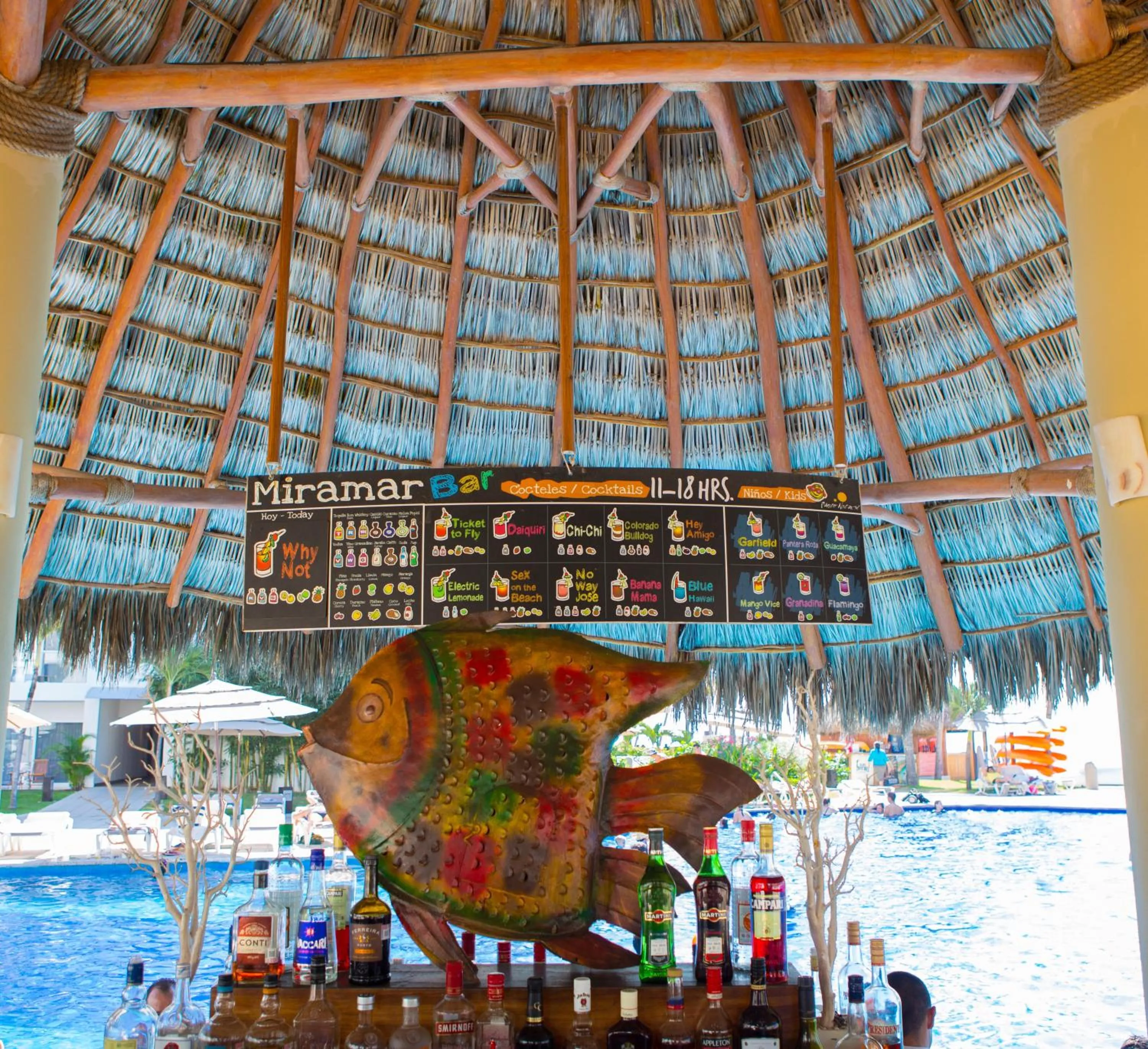 Alcoholic drinks in Marival Emotions Resort & Suites Riviera Nayarit by Mercure