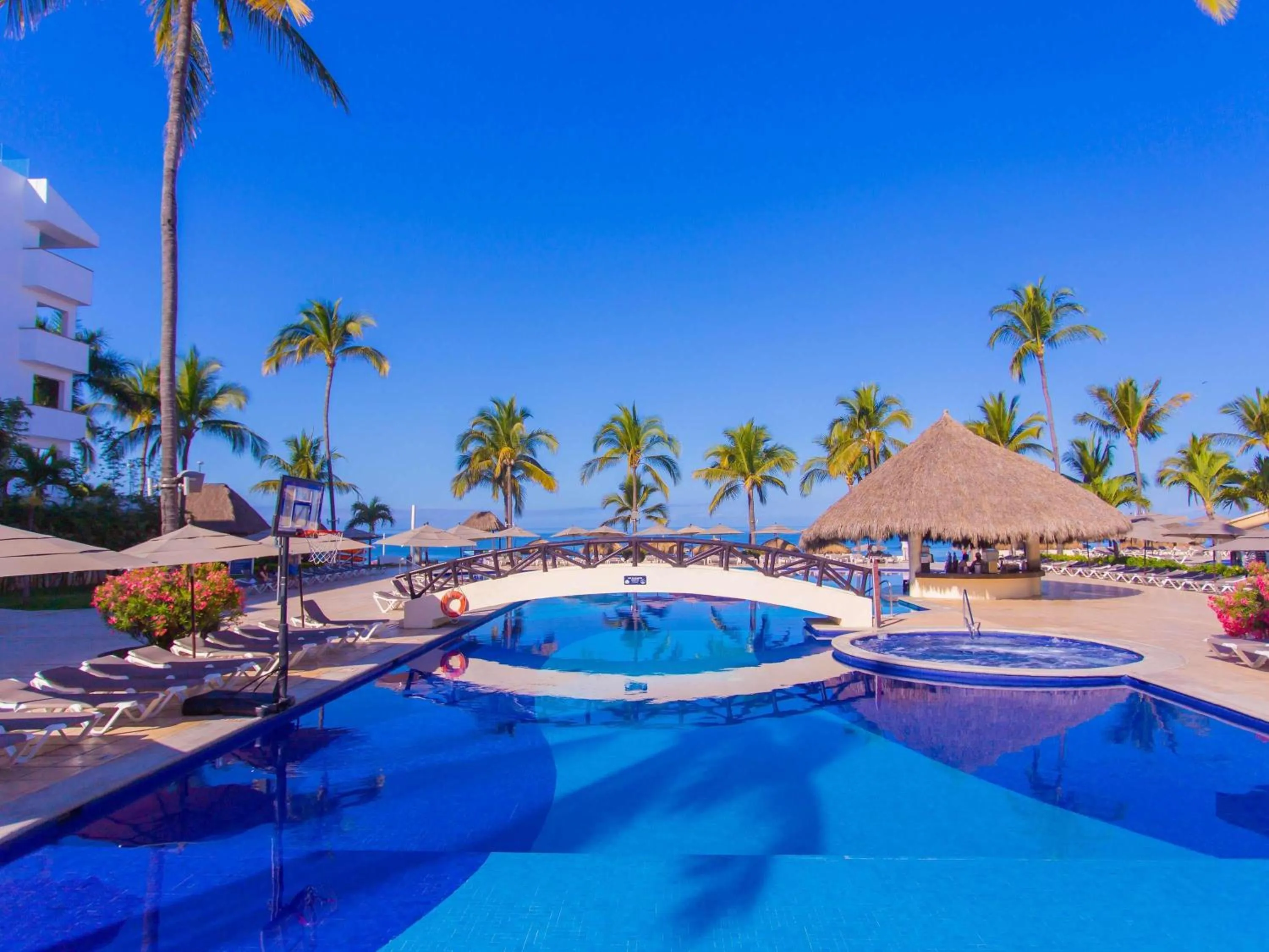 Pool view in Marival Emotions Resort & Suites Riviera Nayarit by Mercure