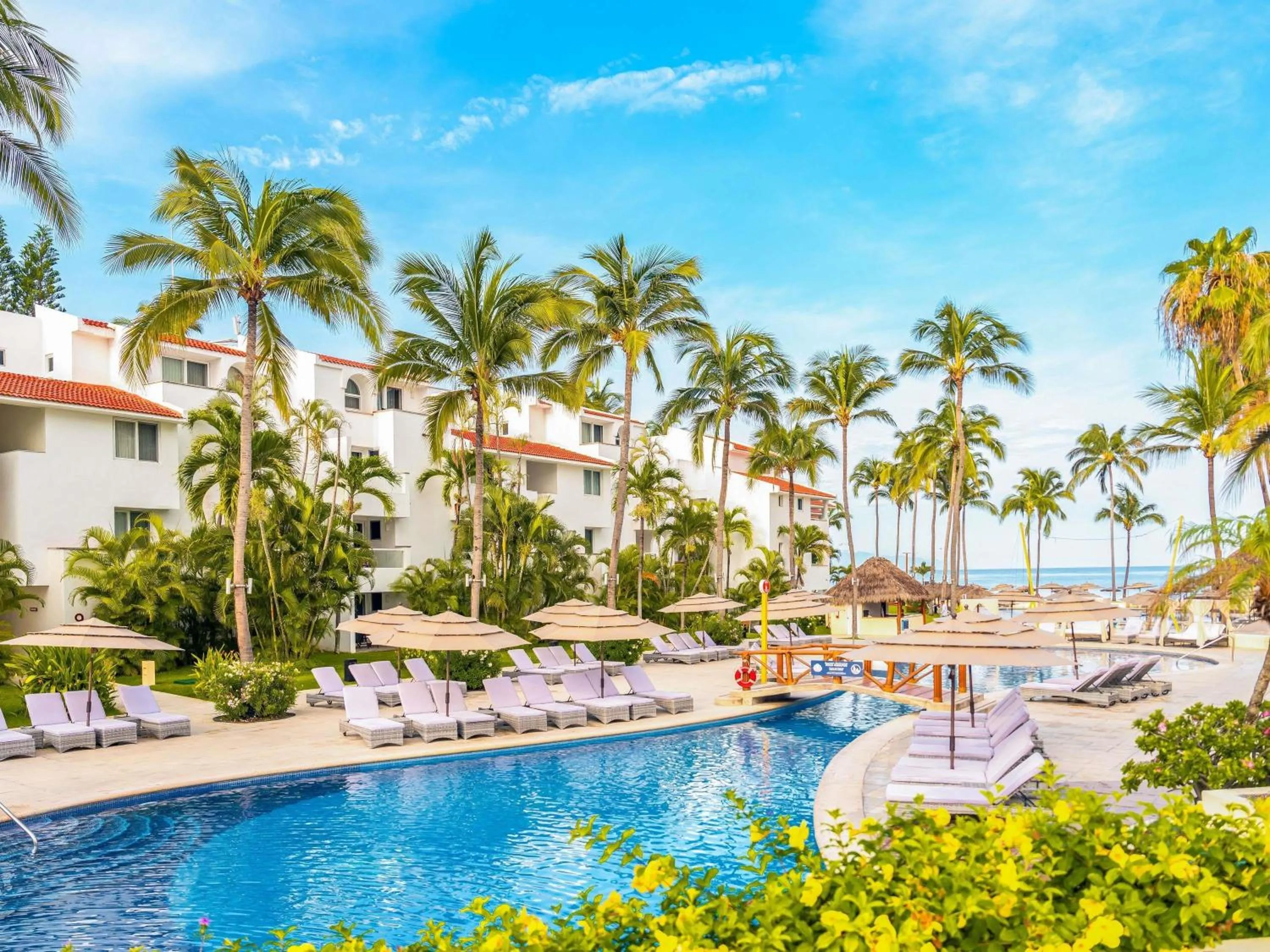 Pool view in Marival Emotions Resort & Suites Riviera Nayarit by Mercure