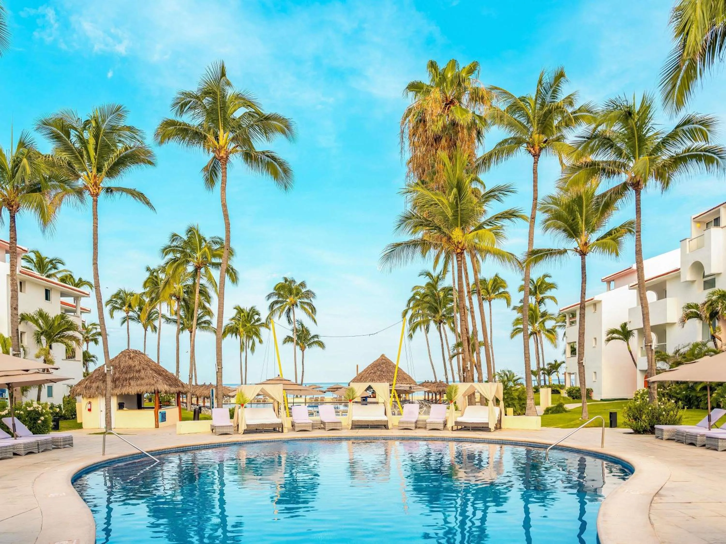 Pool view in Marival Emotions Resort & Suites Riviera Nayarit by Mercure