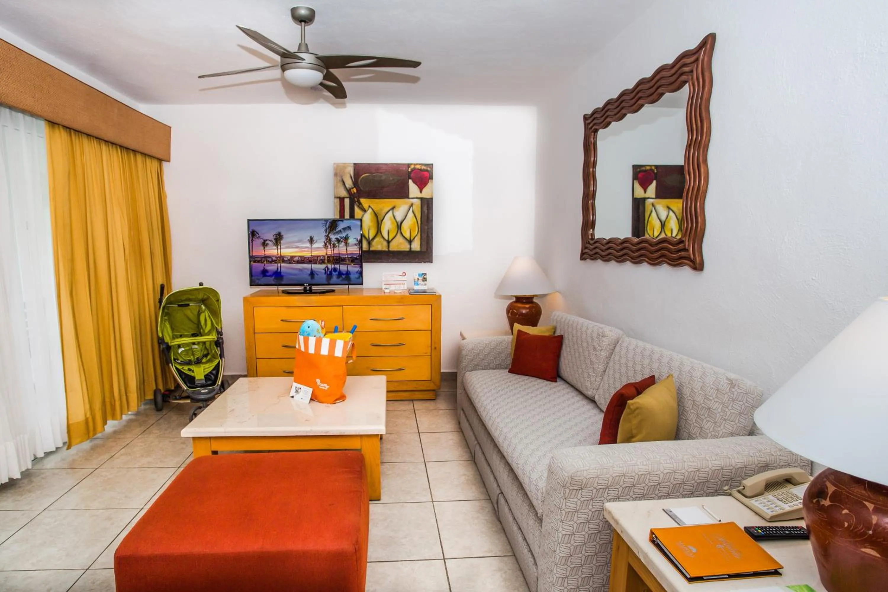 Living room in Marival Emotions Resort & Suites Riviera Nayarit by Mercure