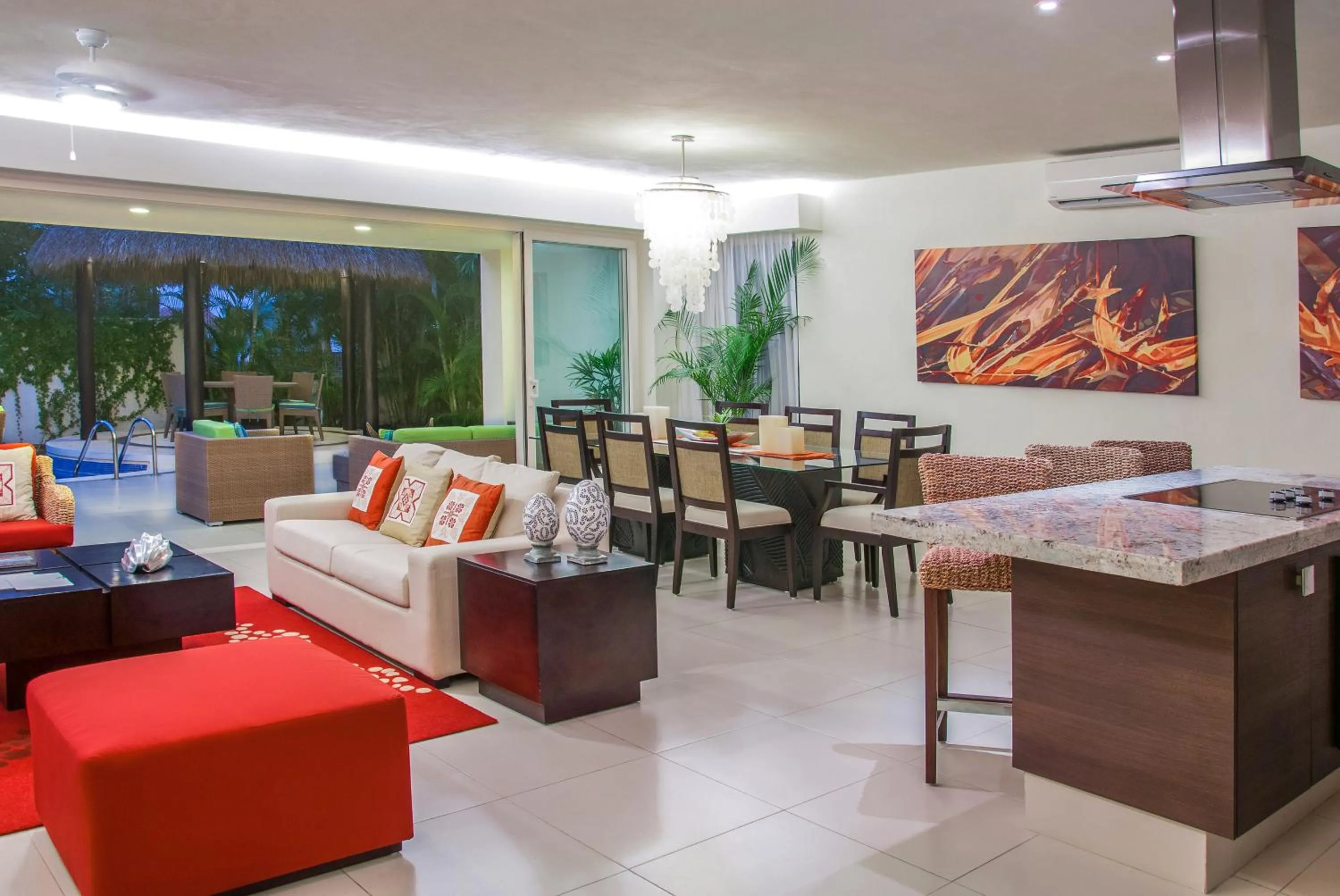 Living room in Marival Distinct All-Suites & World Spa - Handwritten Collection