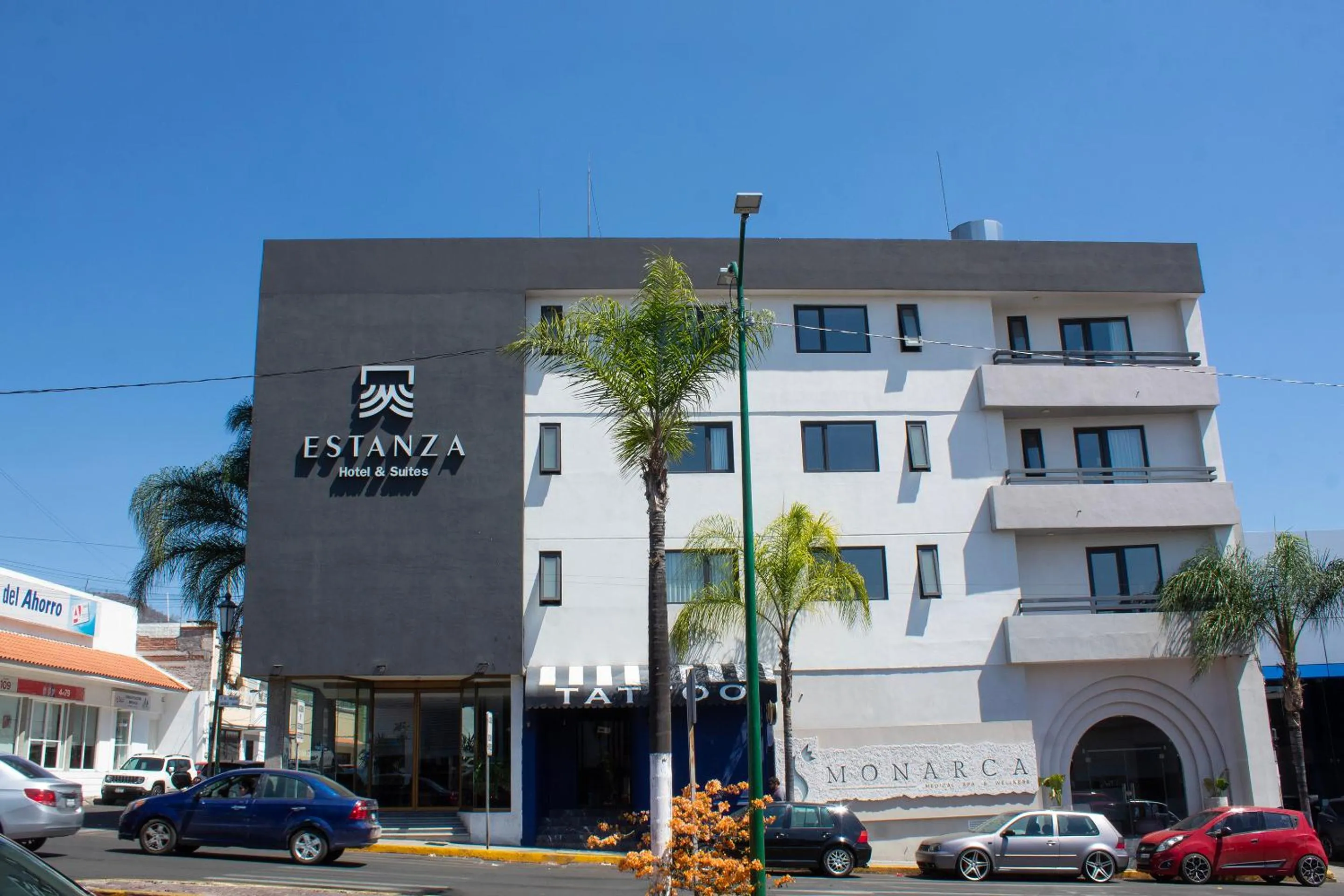 Property building in Estanza Hotel & Suites