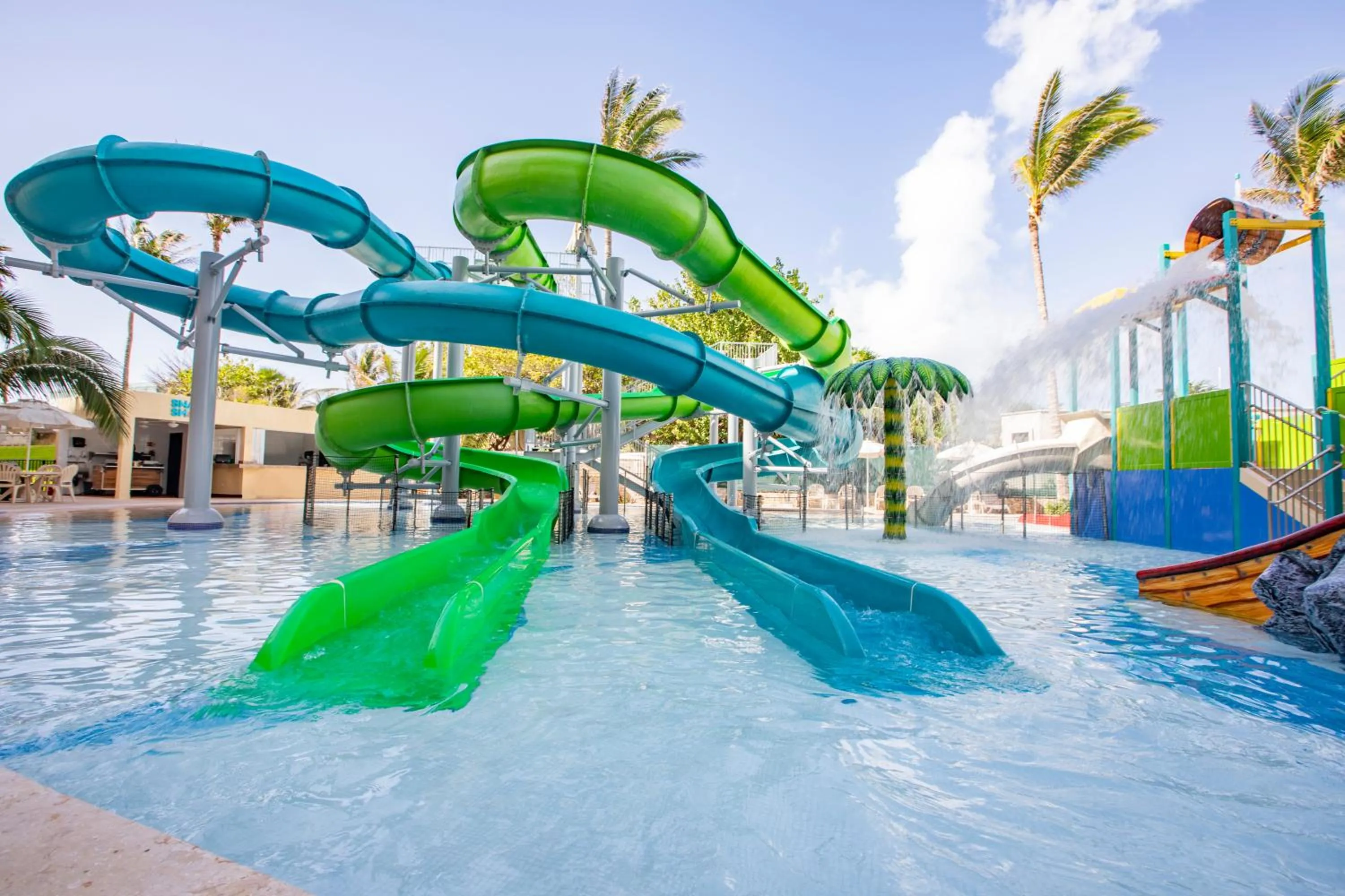 Aqua park in The Royal Sands Resort & Spa