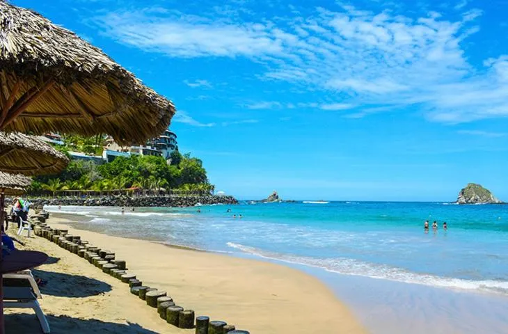 Beach in Pacifica Resort Ixtapa