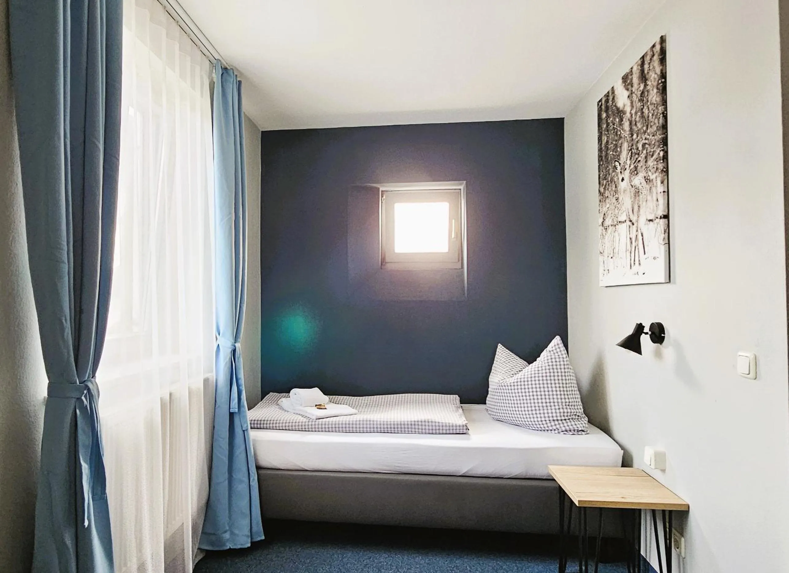 Photo of the whole room, Bed in ARRIVEL Pension Pliening - bisher Novitel