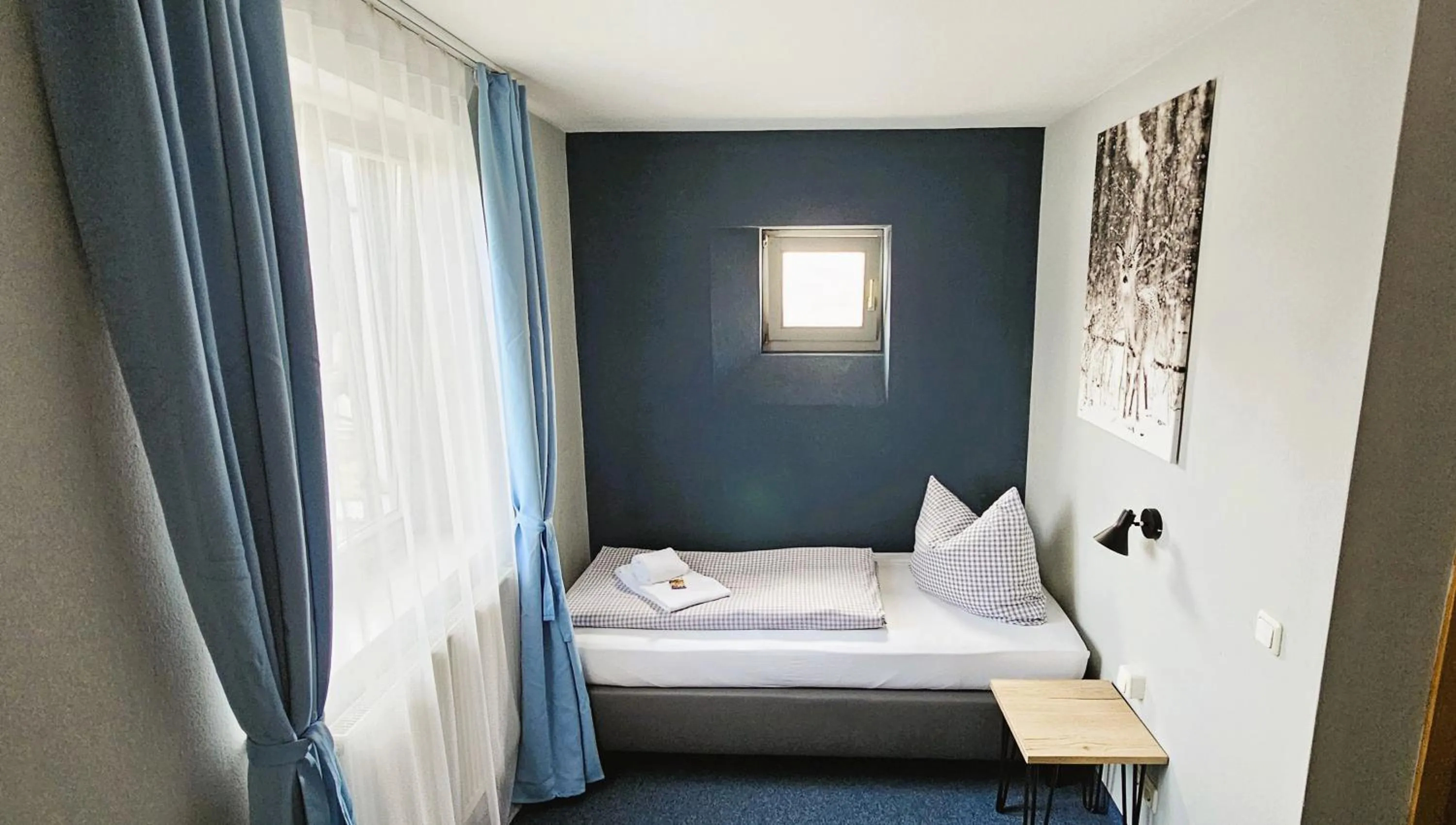 Photo of the whole room, Bed in ARRIVEL Pension Pliening - bisher Novitel