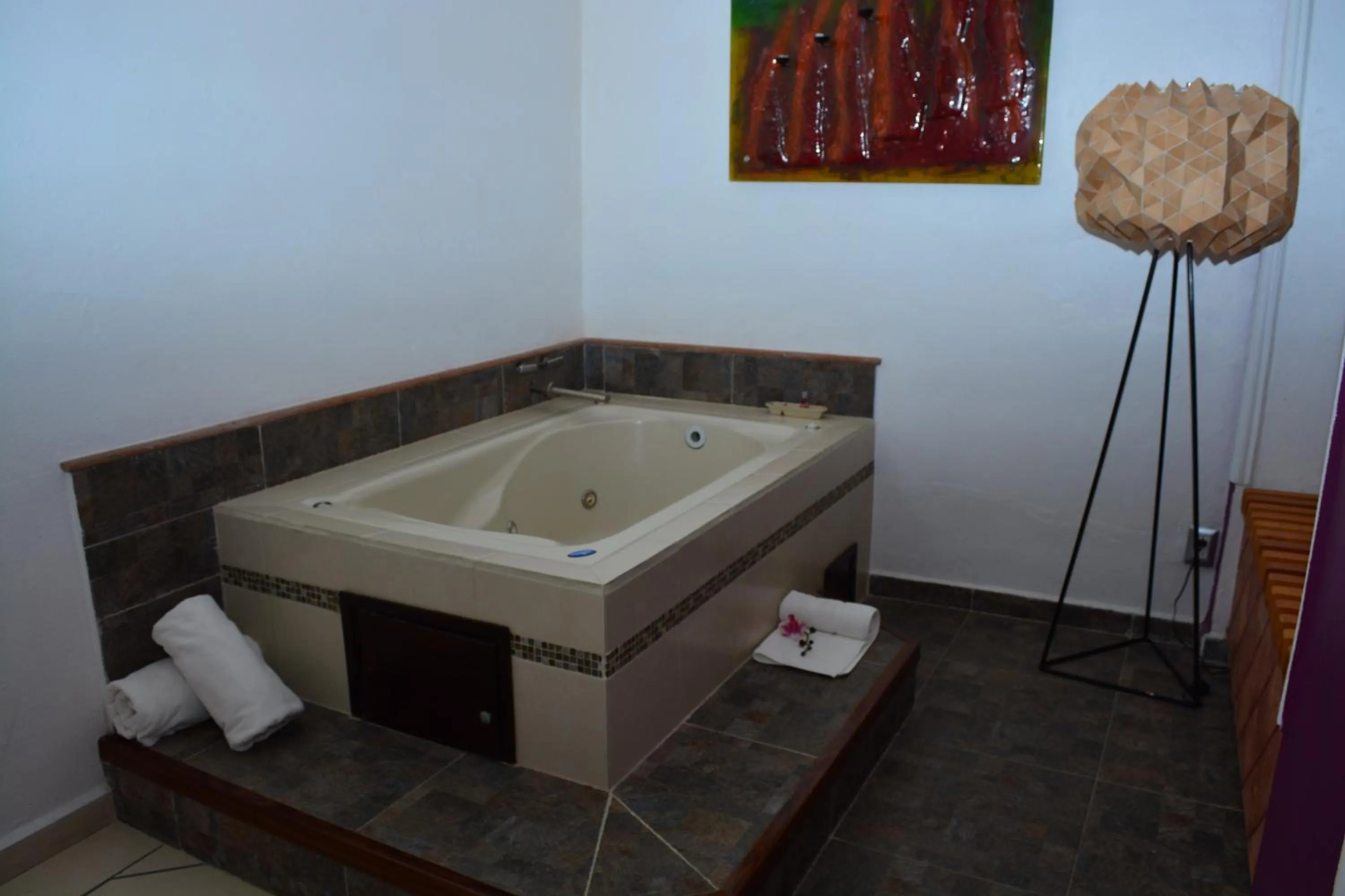 Hot Tub in Boutique Pueblo Lindo