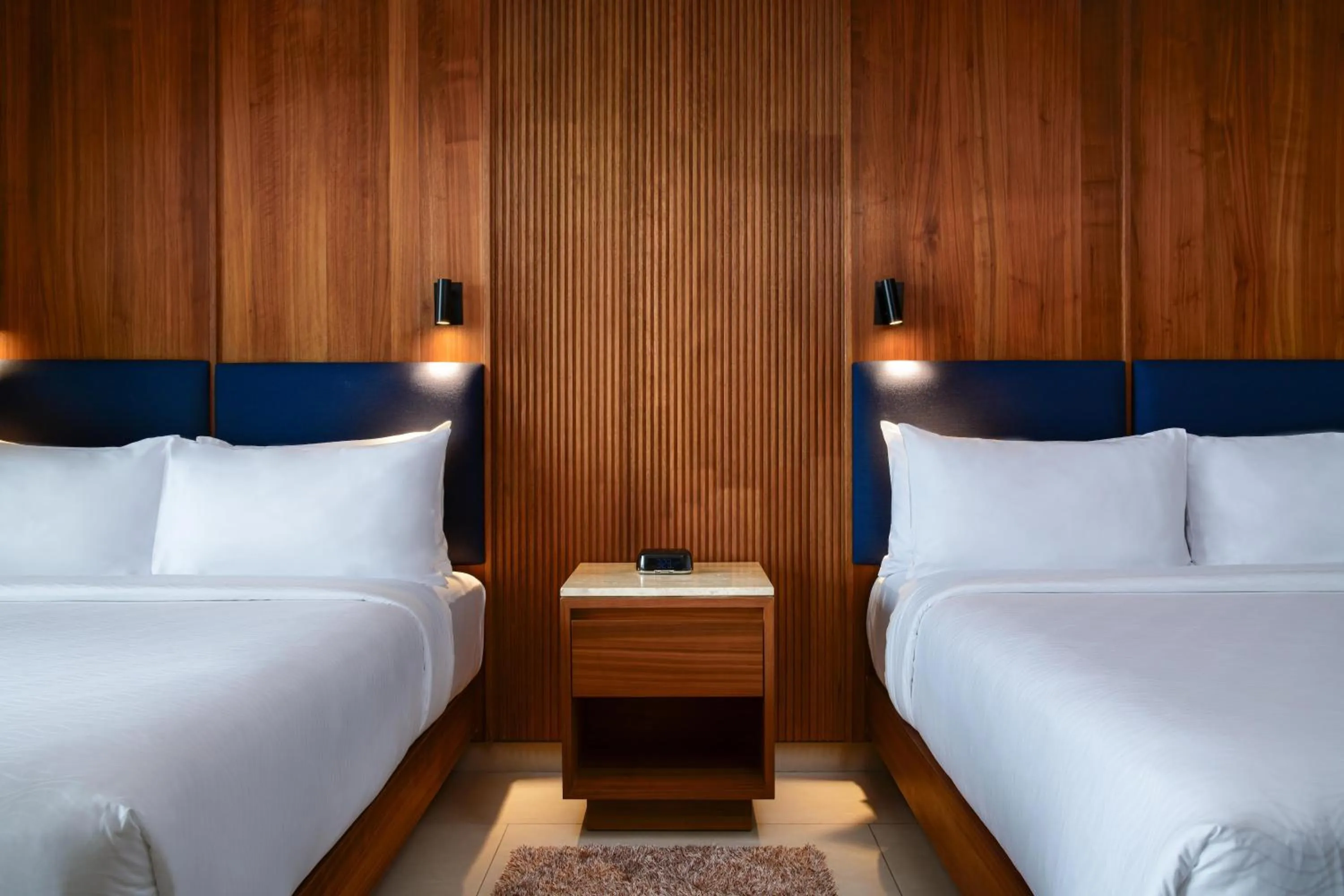 Bed in Hilton Cancun Mar Caribe All-Inclusive Resort