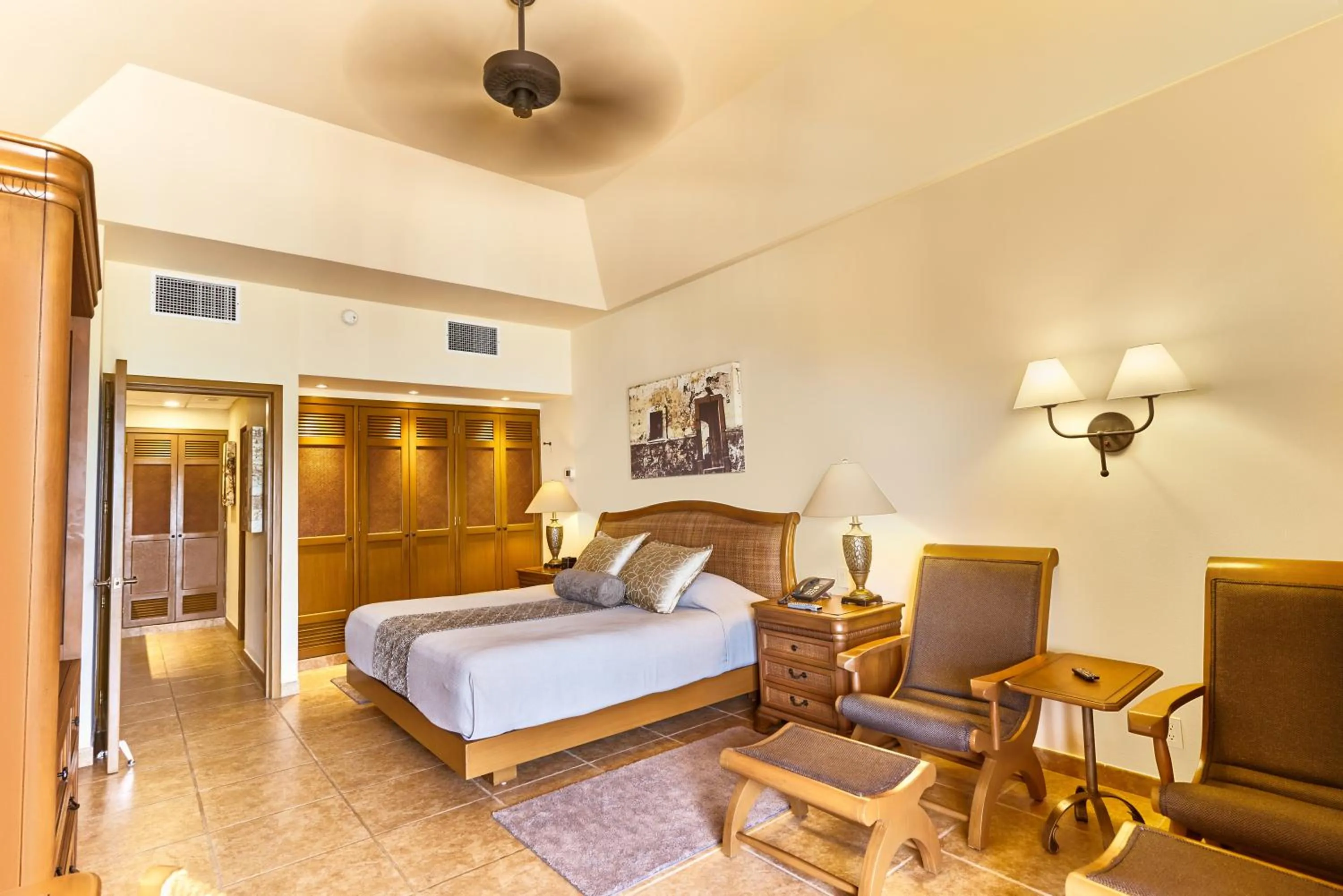 Bed in The Royal Haciendas Resort & Spa