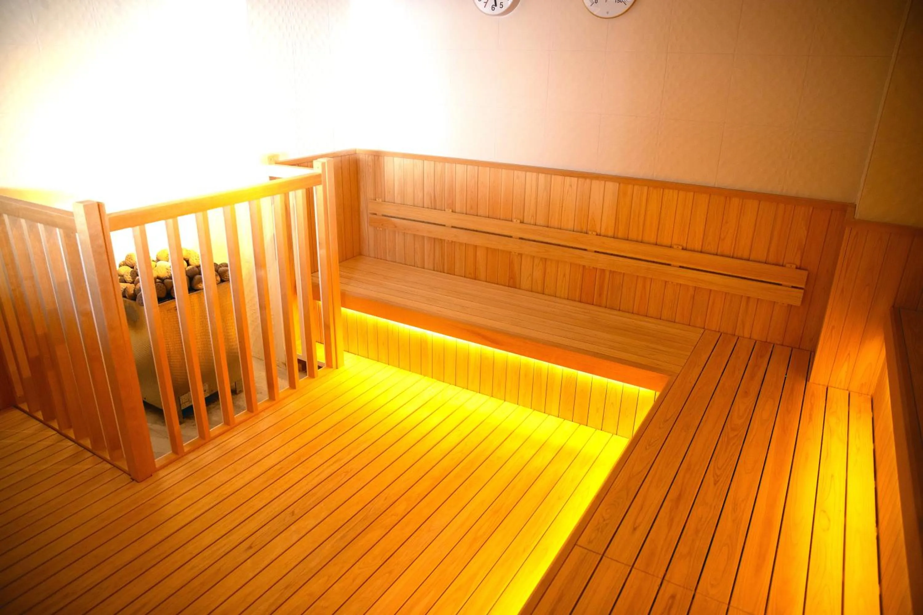 Sauna in Hotel Green Plaza Hakuba