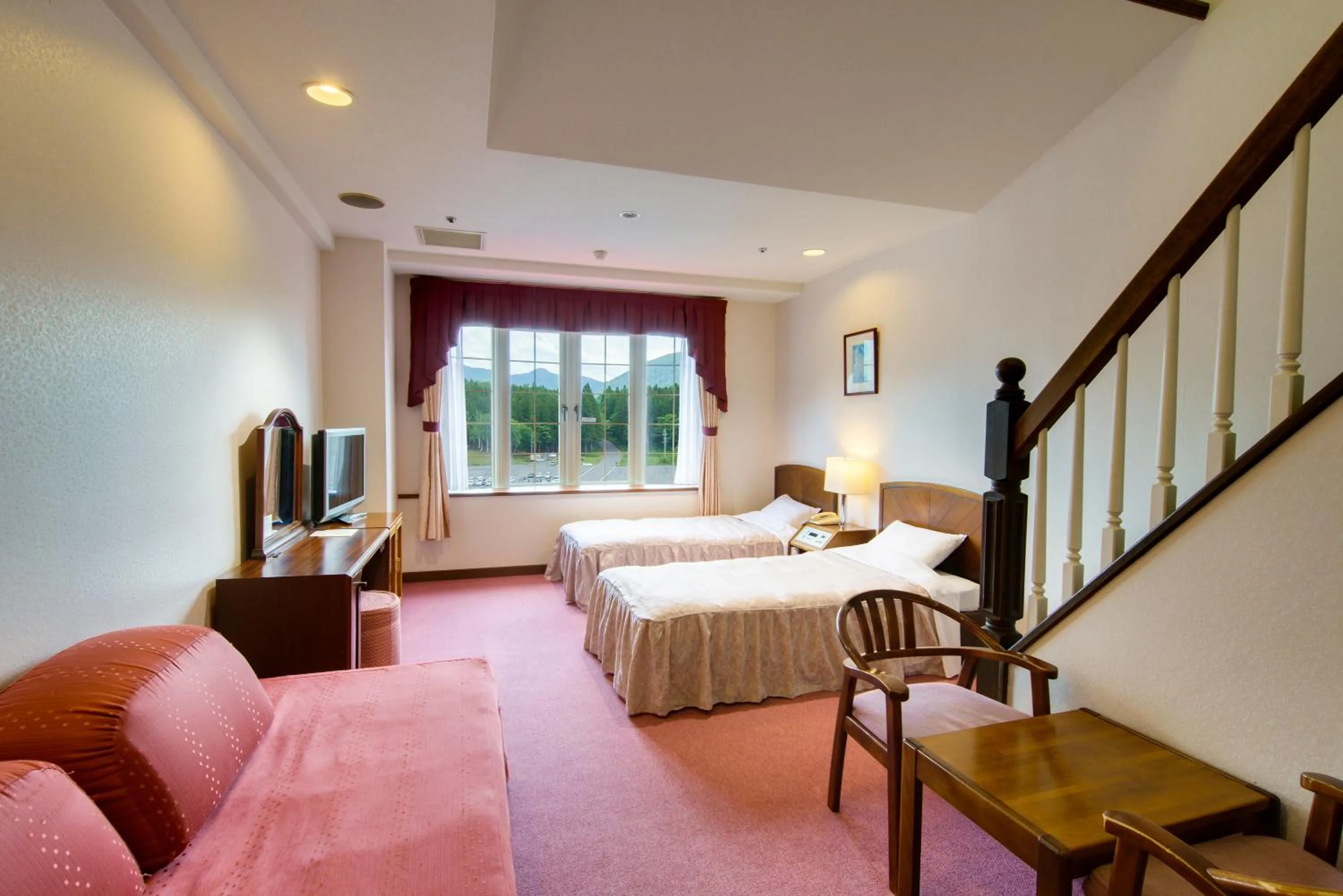 Photo of the whole room, Bed in Hotel Green Plaza Hakuba