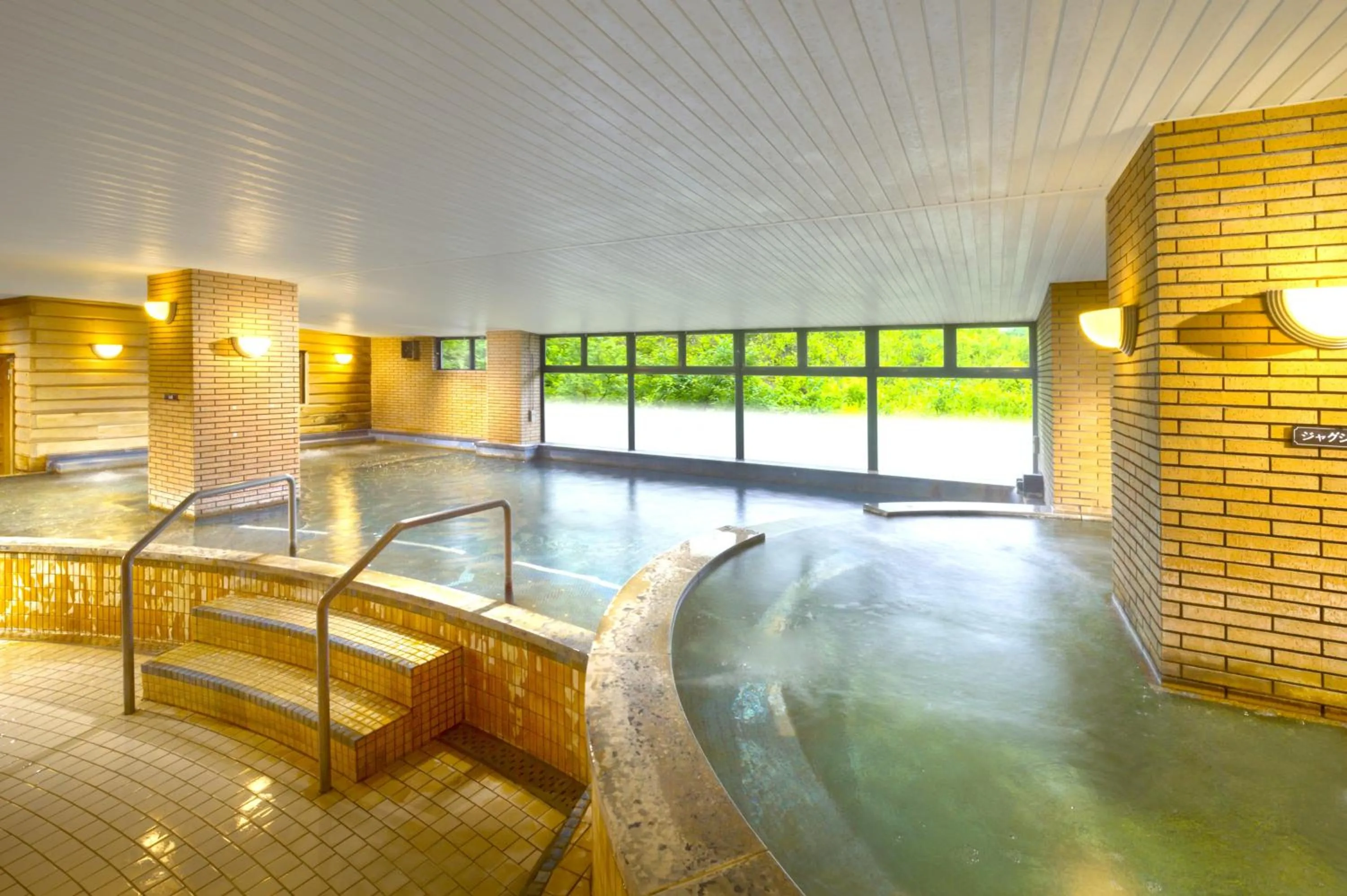 Hot Spring Bath in Hotel Green Plaza Hakuba