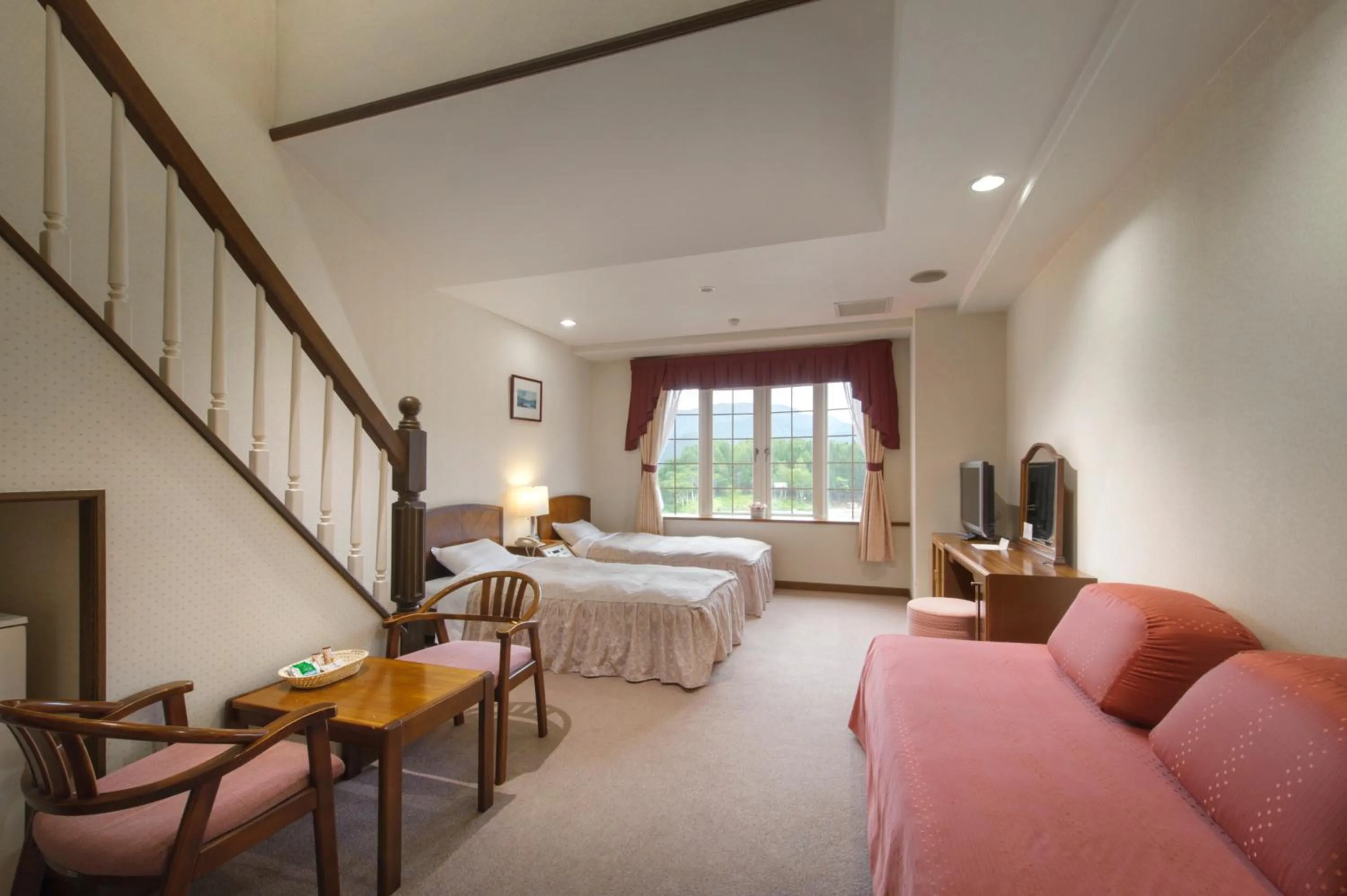 Photo of the whole room, Bed in Hotel Green Plaza Hakuba