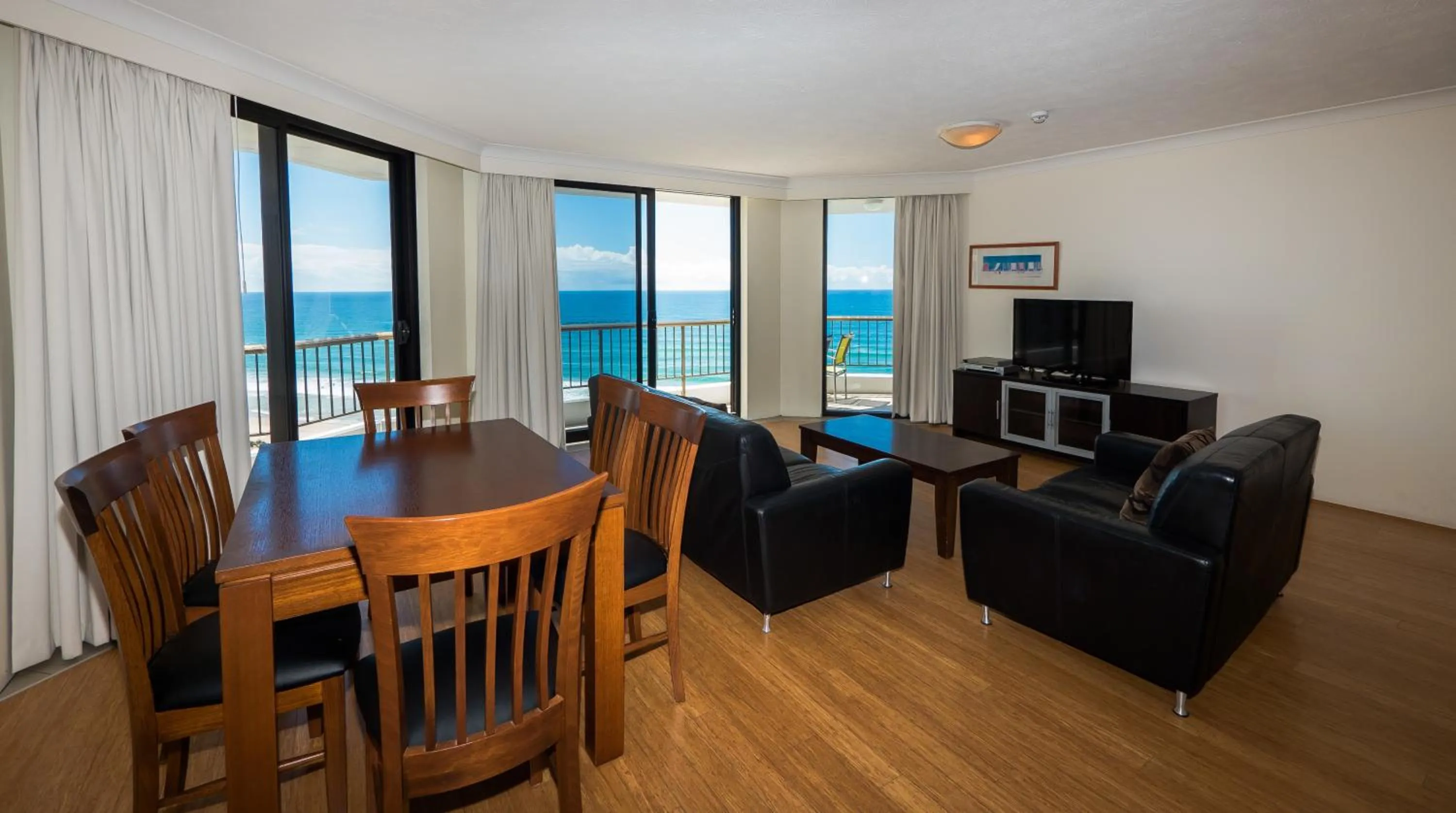 Living room in Carrington Court