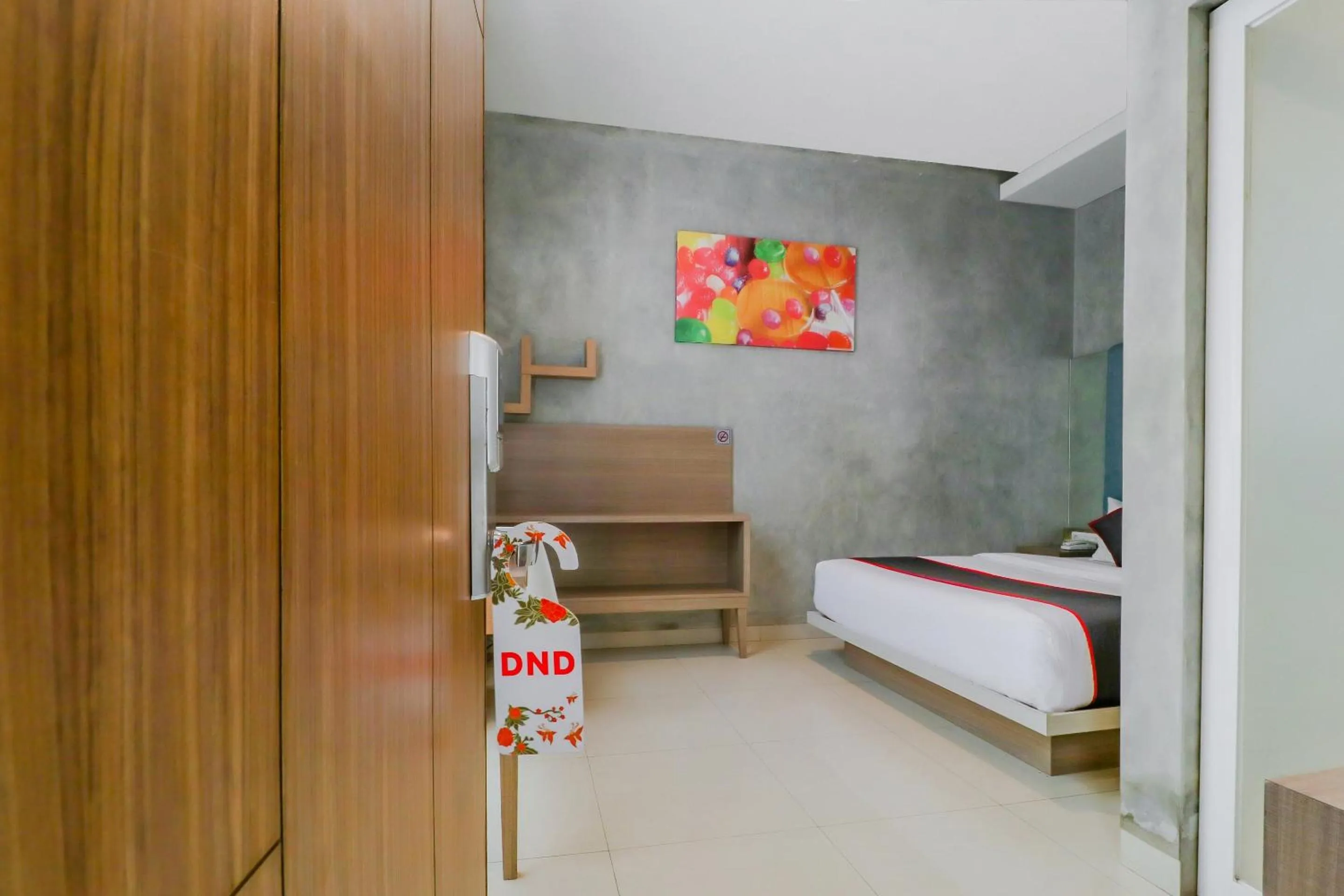 Bedroom in Super OYO Collection O 31 The Batik Bed And Coffee Bandung