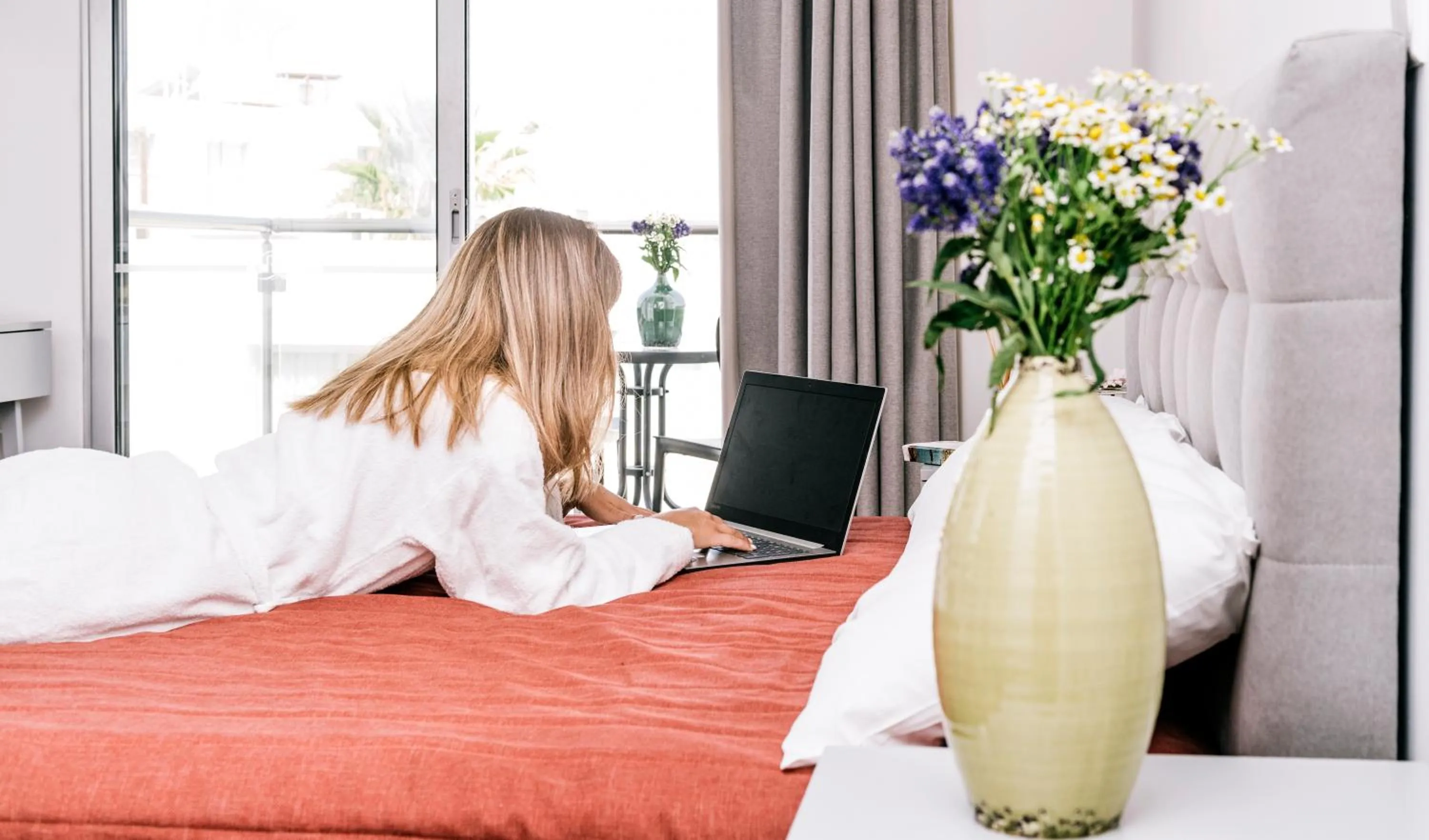 Bed in River View Boutique Apts