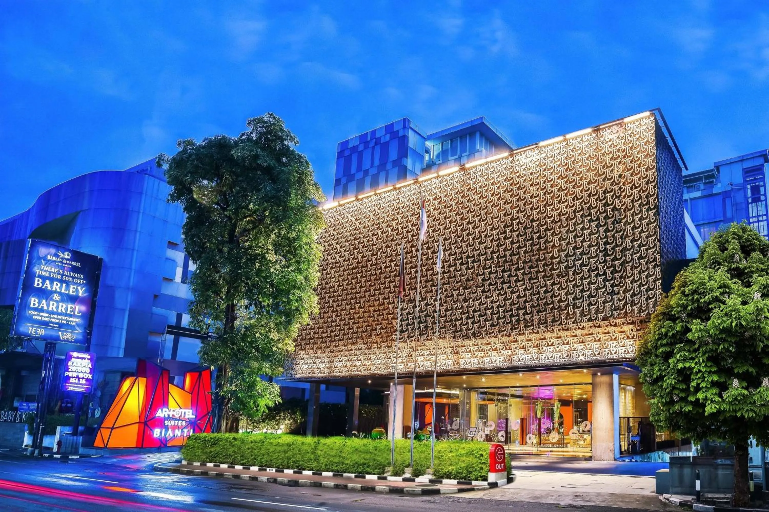 Property building in ARTOTEL Suites Bianti Yogyakarta, CHSE Certified