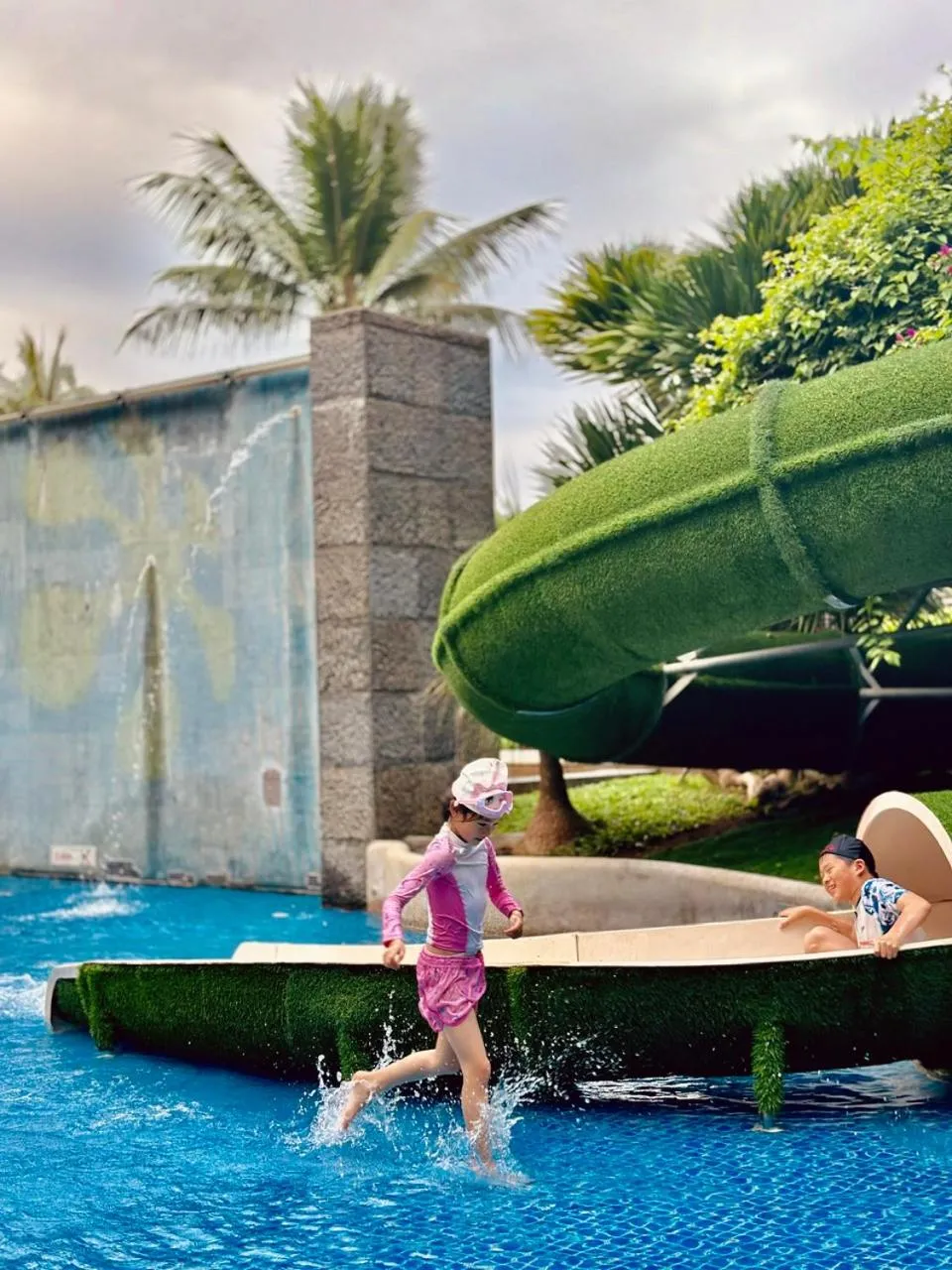 Children play ground in Crowne Plaza Danang Hotel & Resort