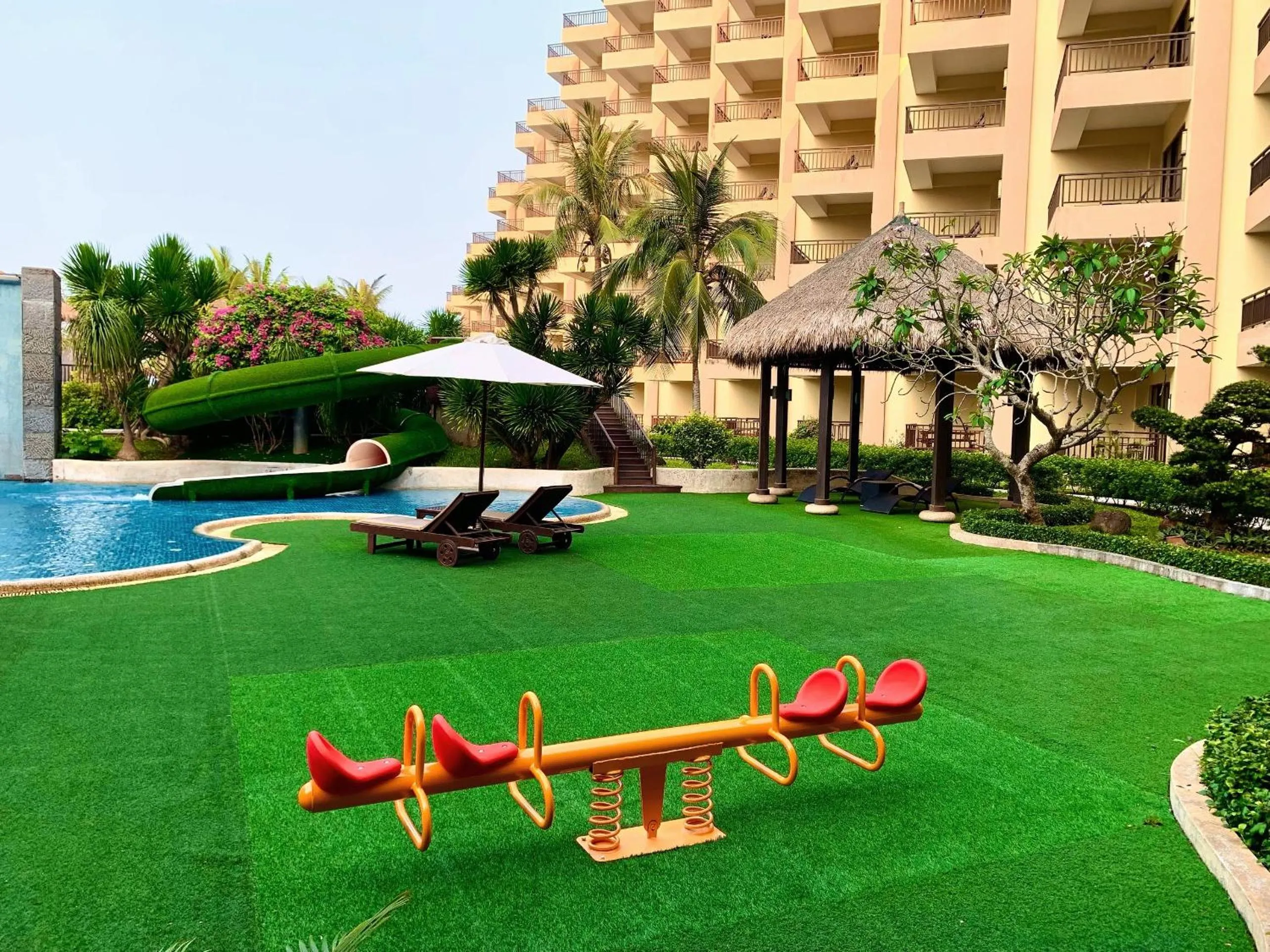 Children play ground in Crowne Plaza Danang Hotel & Resort