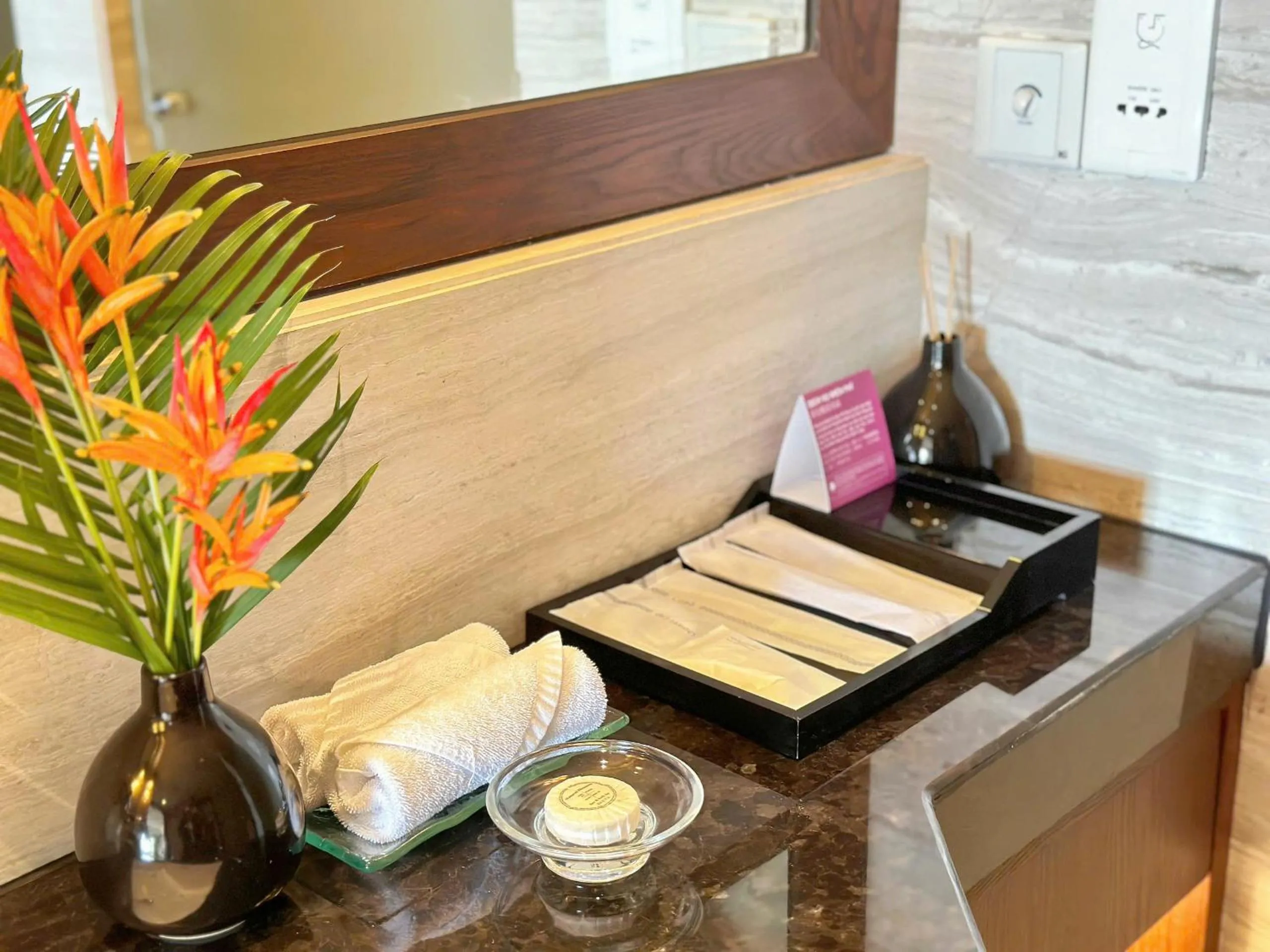 towels in Crowne Plaza Danang Hotel & Resort