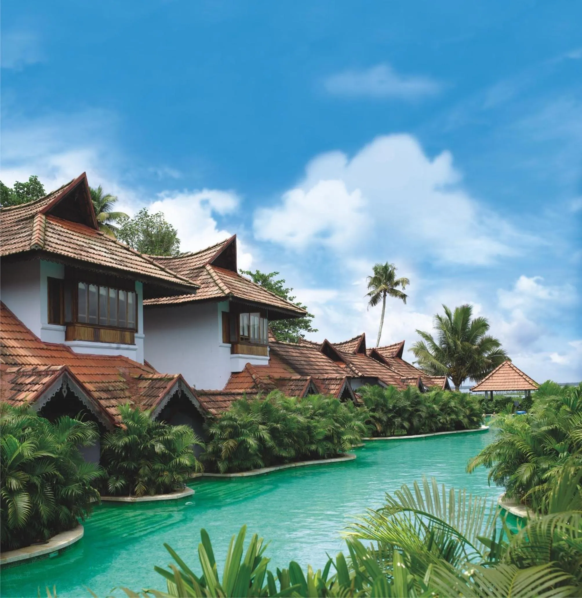 Area and facilities in Kumarakom Lake Resort