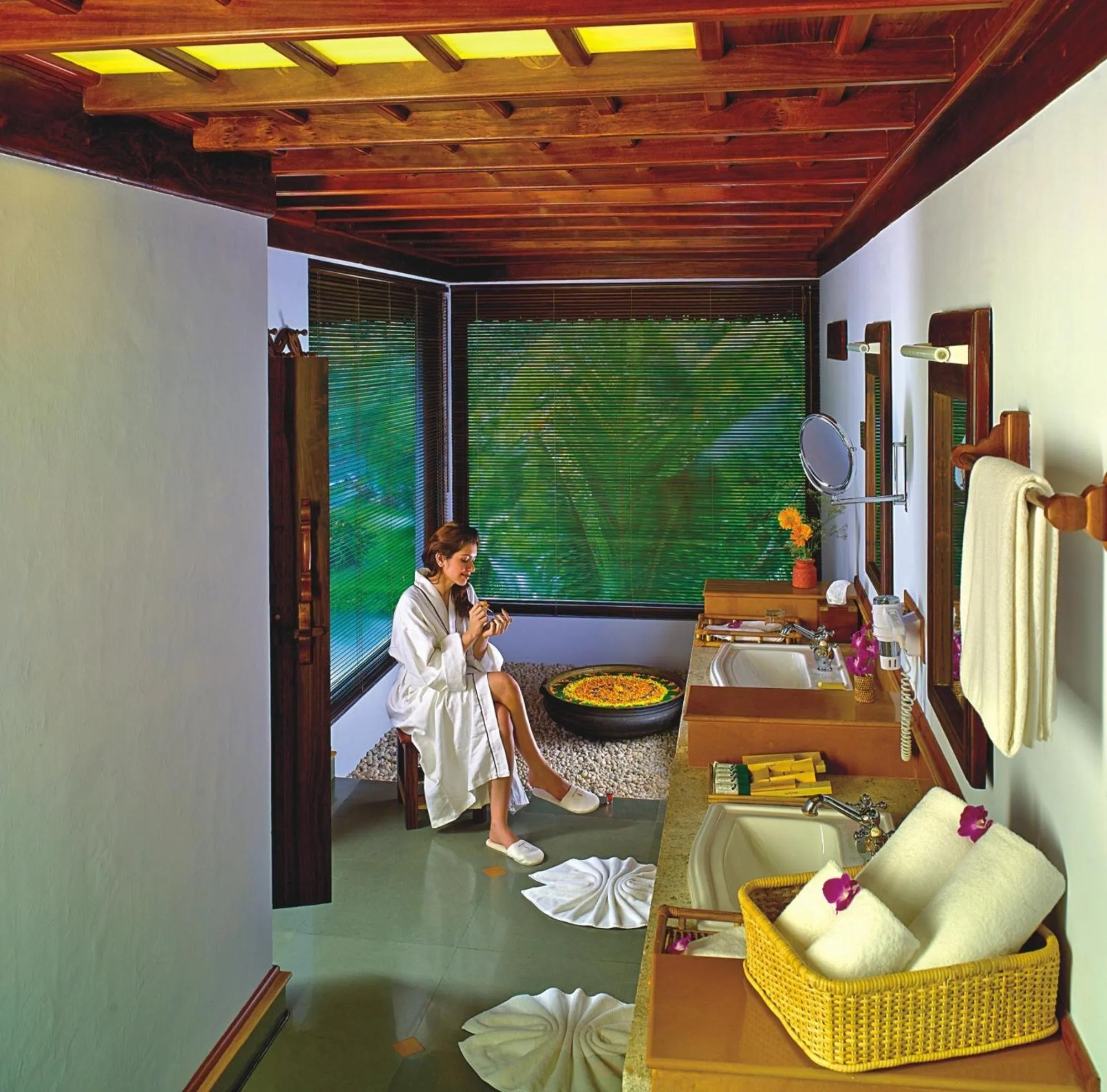Bathroom in Kumarakom Lake Resort
