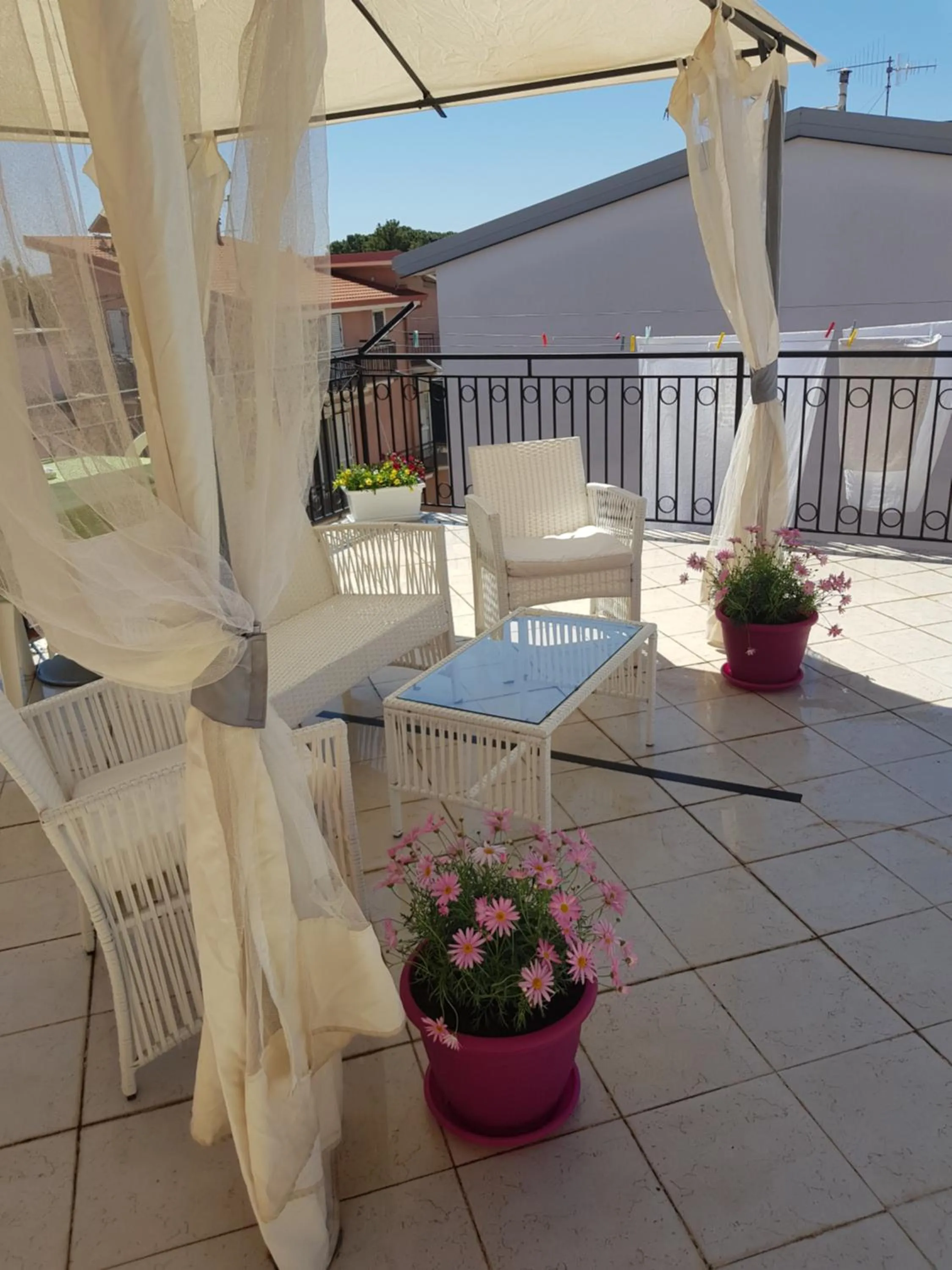 Balcony/Terrace in B&B Dimora del centro