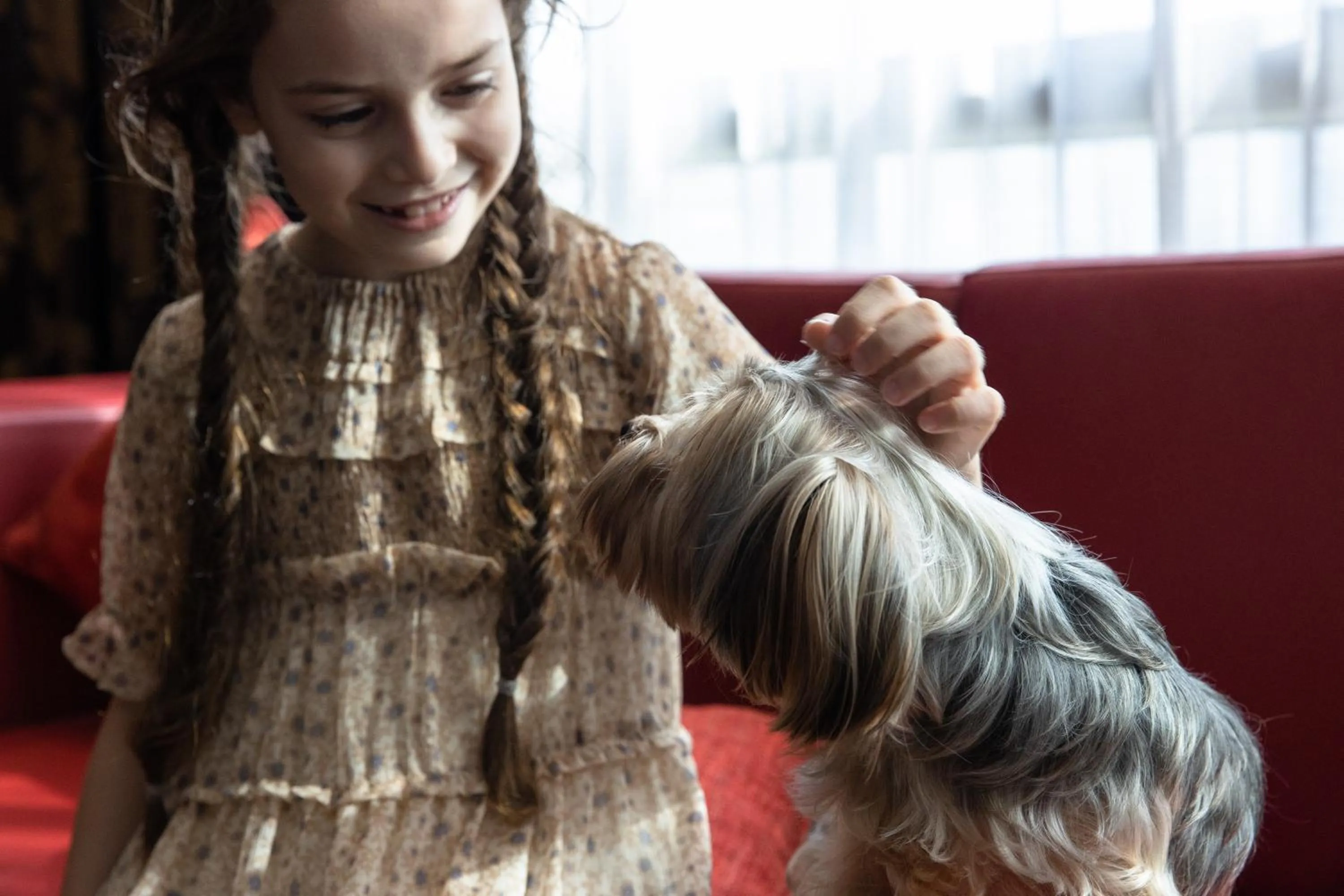 Living room in Jumeirah Creekside Dubai