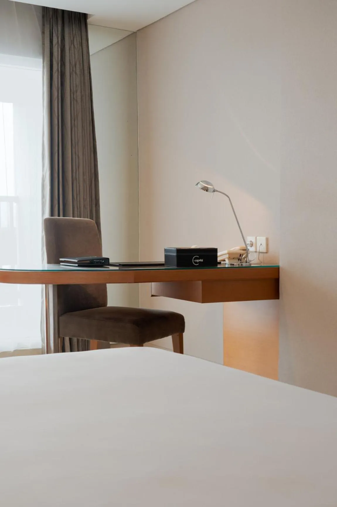 Photo of the whole room, Bed in Hotel Santika Jemursari