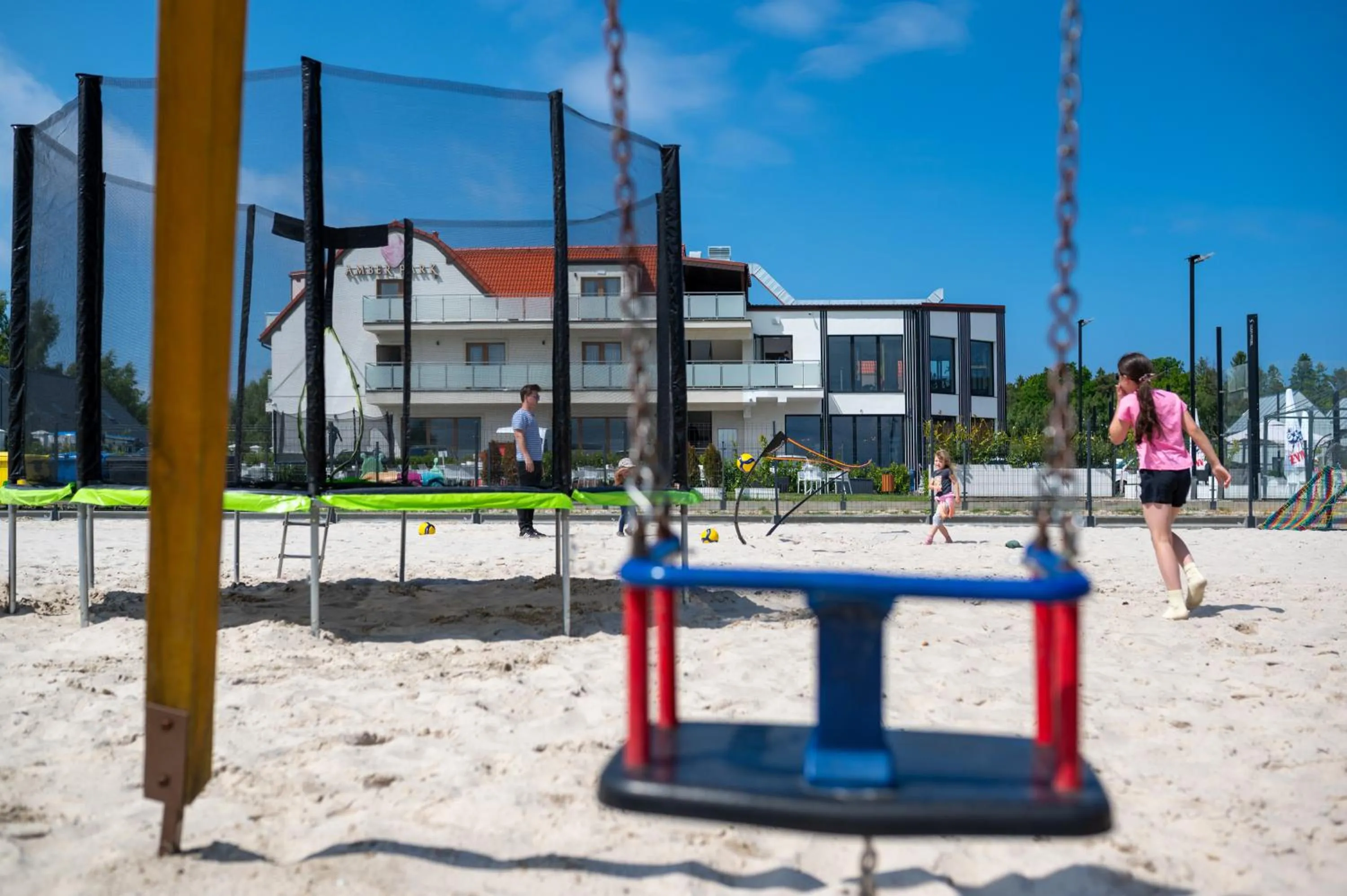 Children play ground in Amber Park Spa